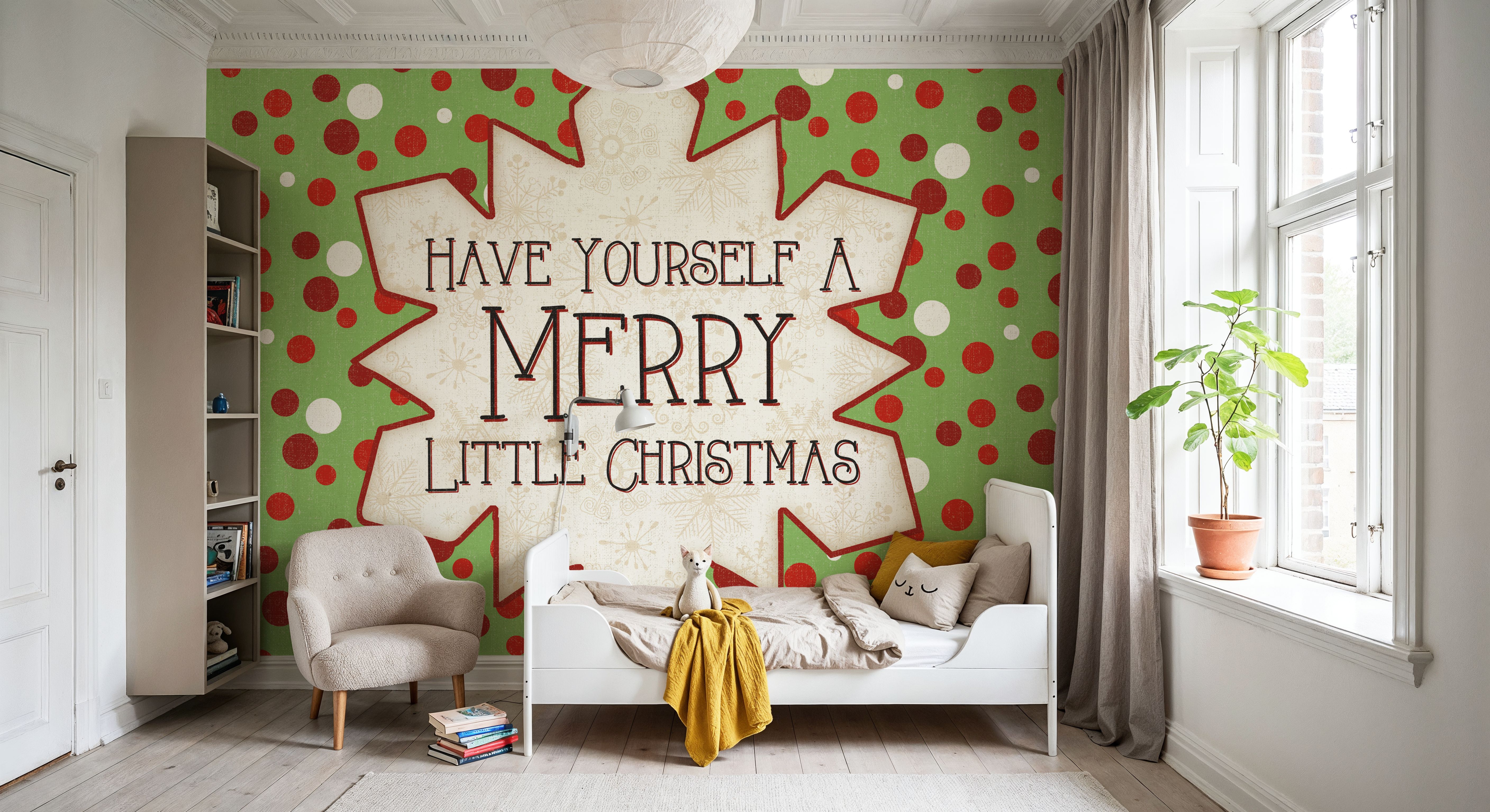 Festive Thoughts I, Carte da parati