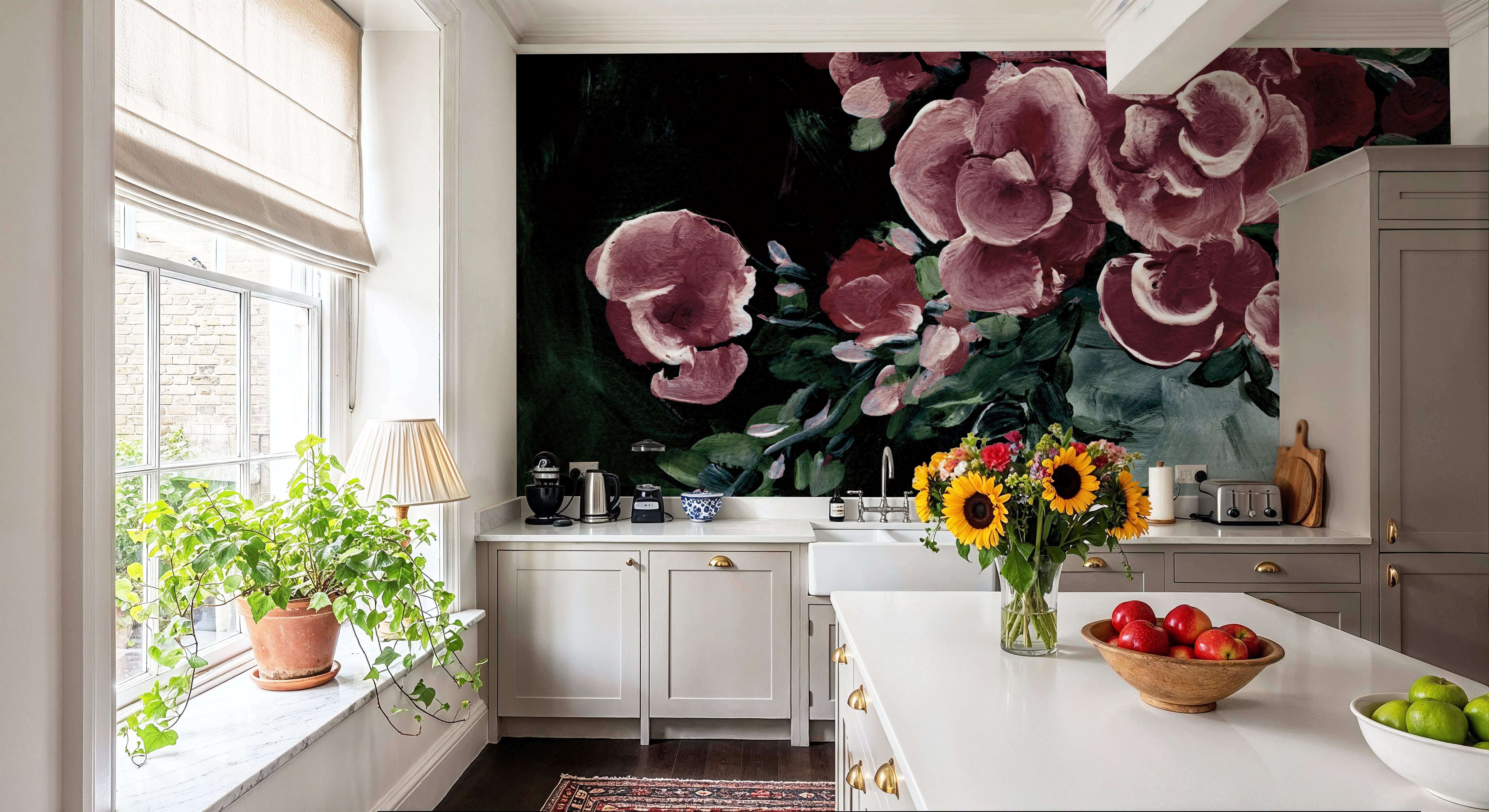 Botanical Elegance Burgundy II