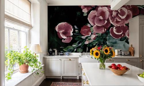 Botanical Elegance Burgundy II