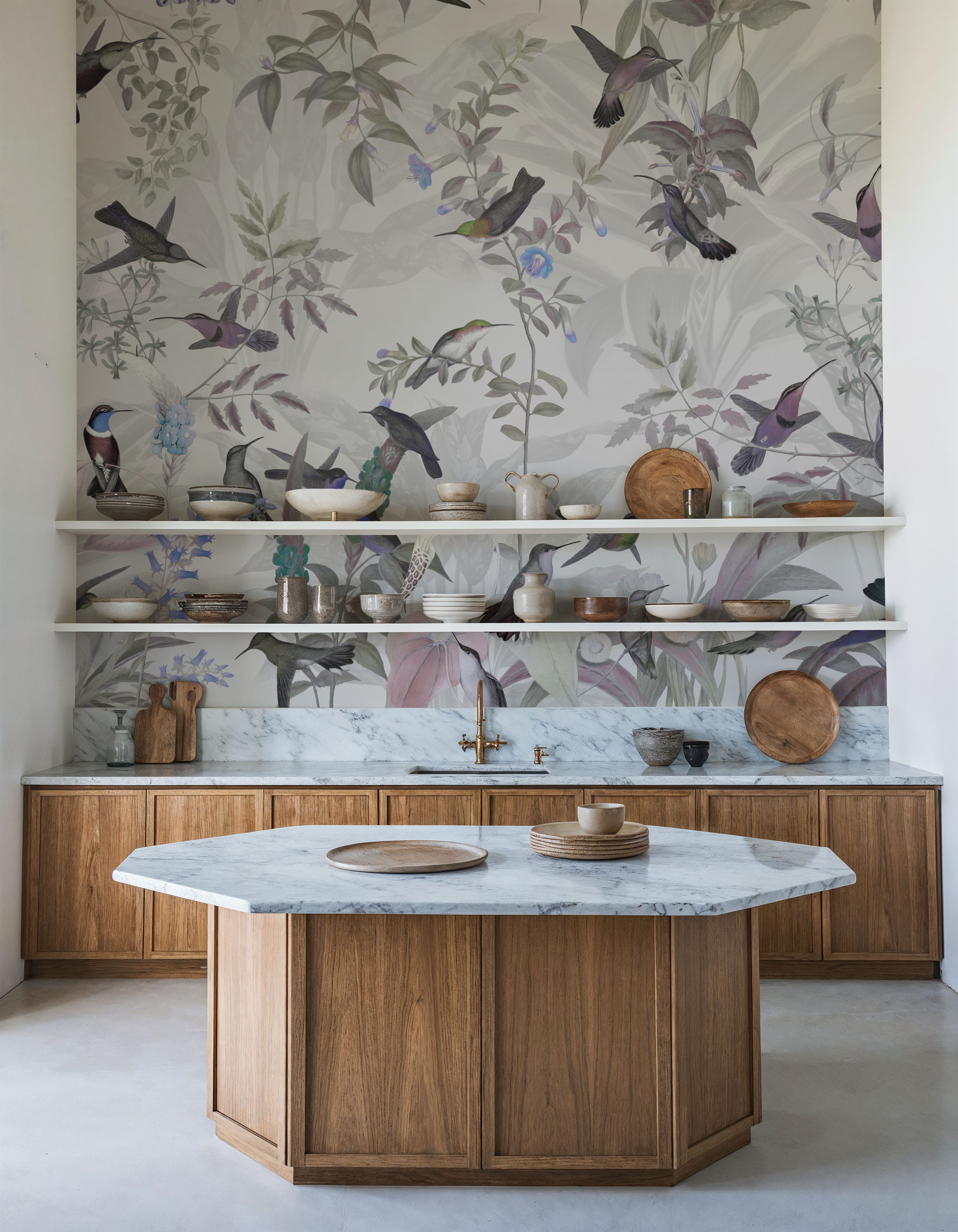 Birds Everywhere Green