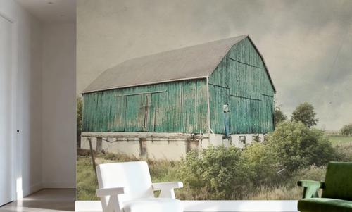 Late Summer Barn I Crop Vintage