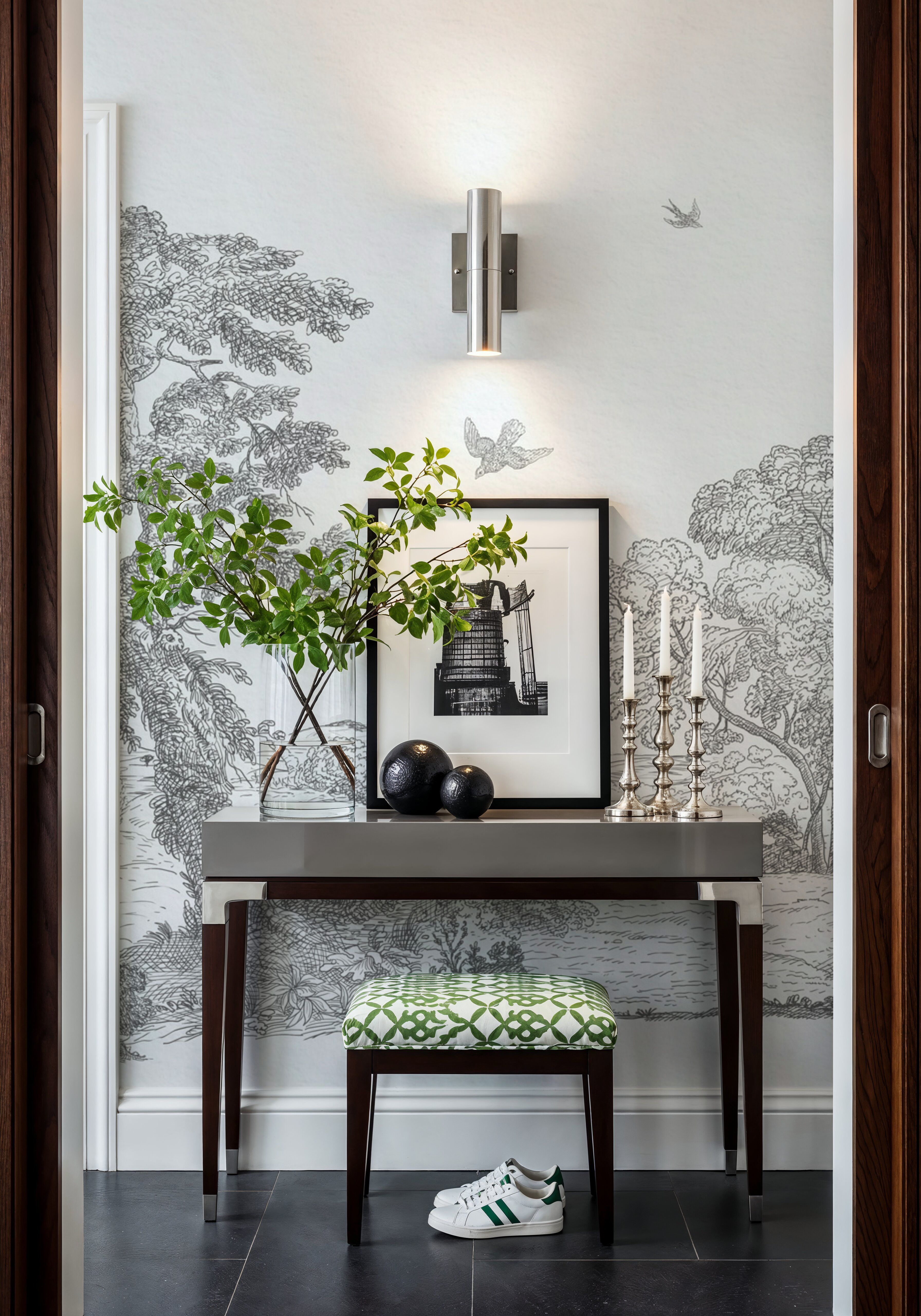 French Landscape, Soft Grey