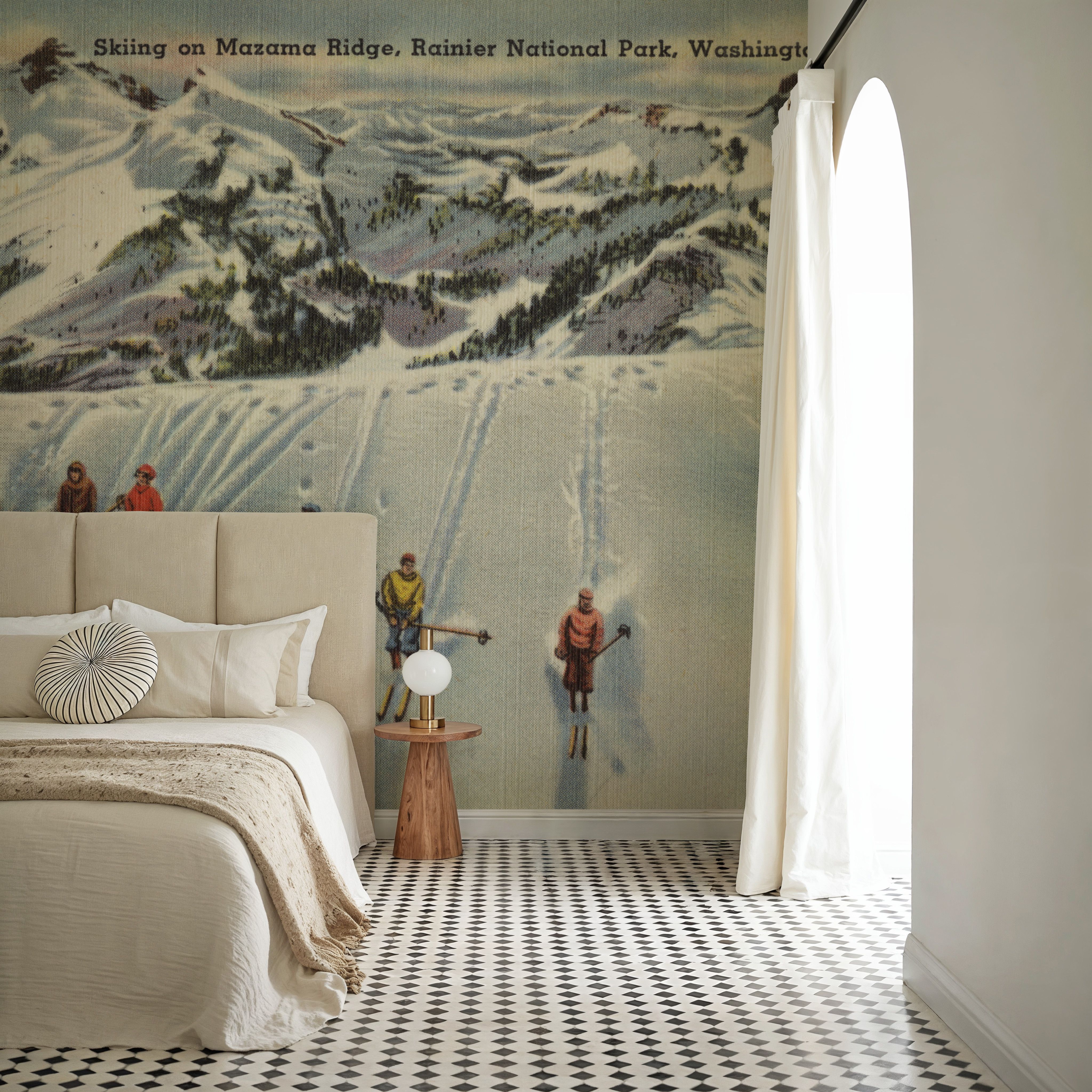 Greetings from Mazama Ridge - Screenprint Postcard