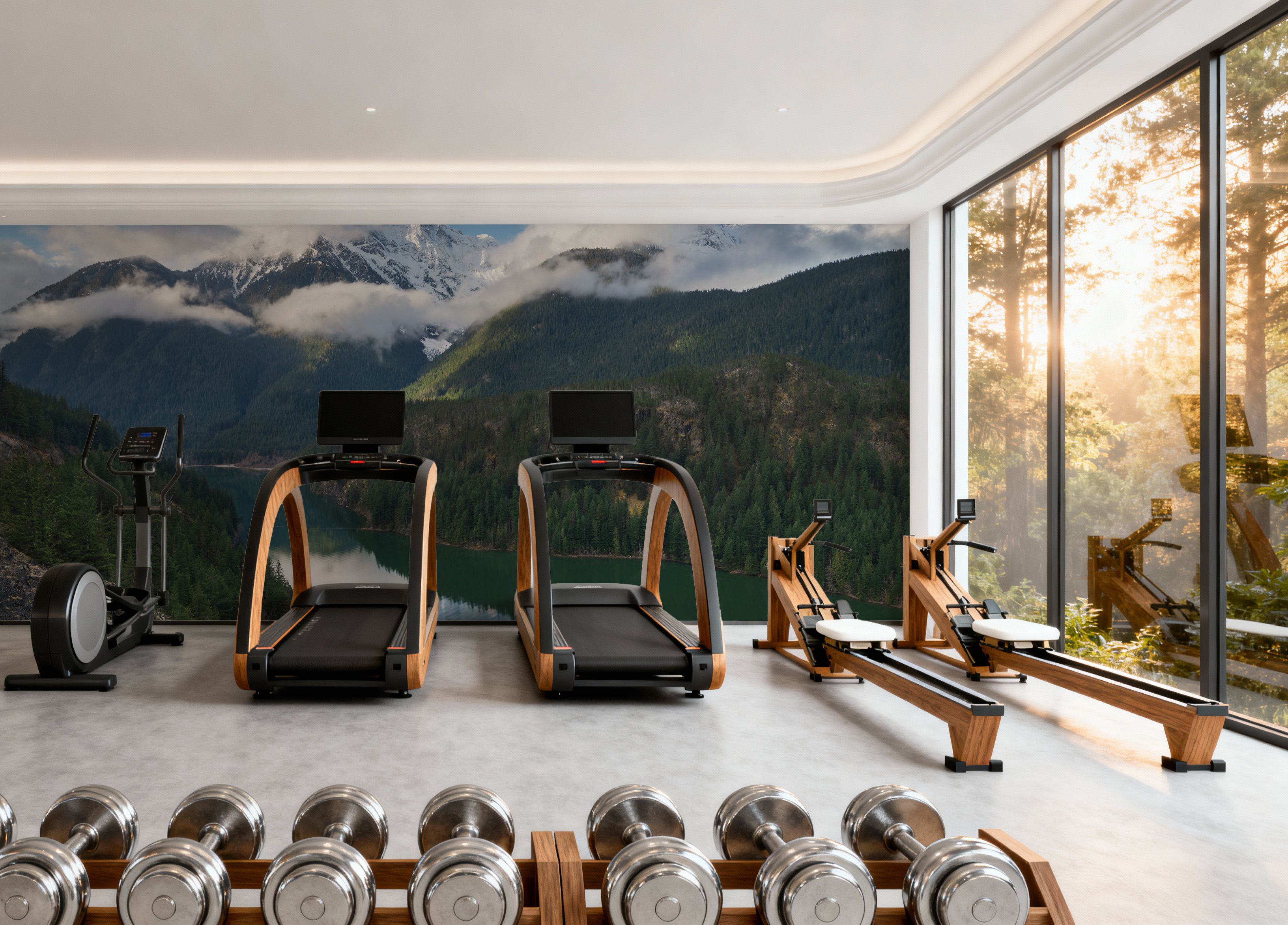 Diablo Lake and Colonial Peak, Wallpaper