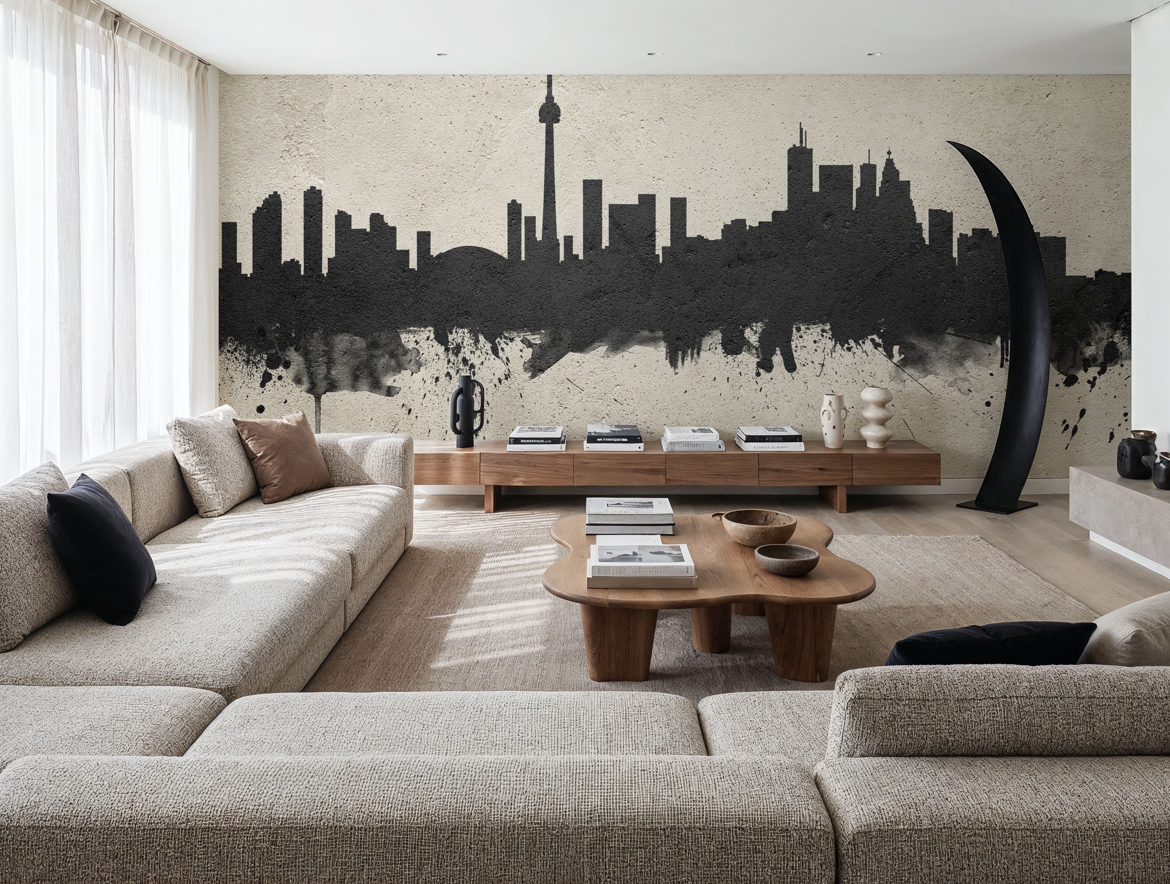 Toronto Canada Skyline Concrete