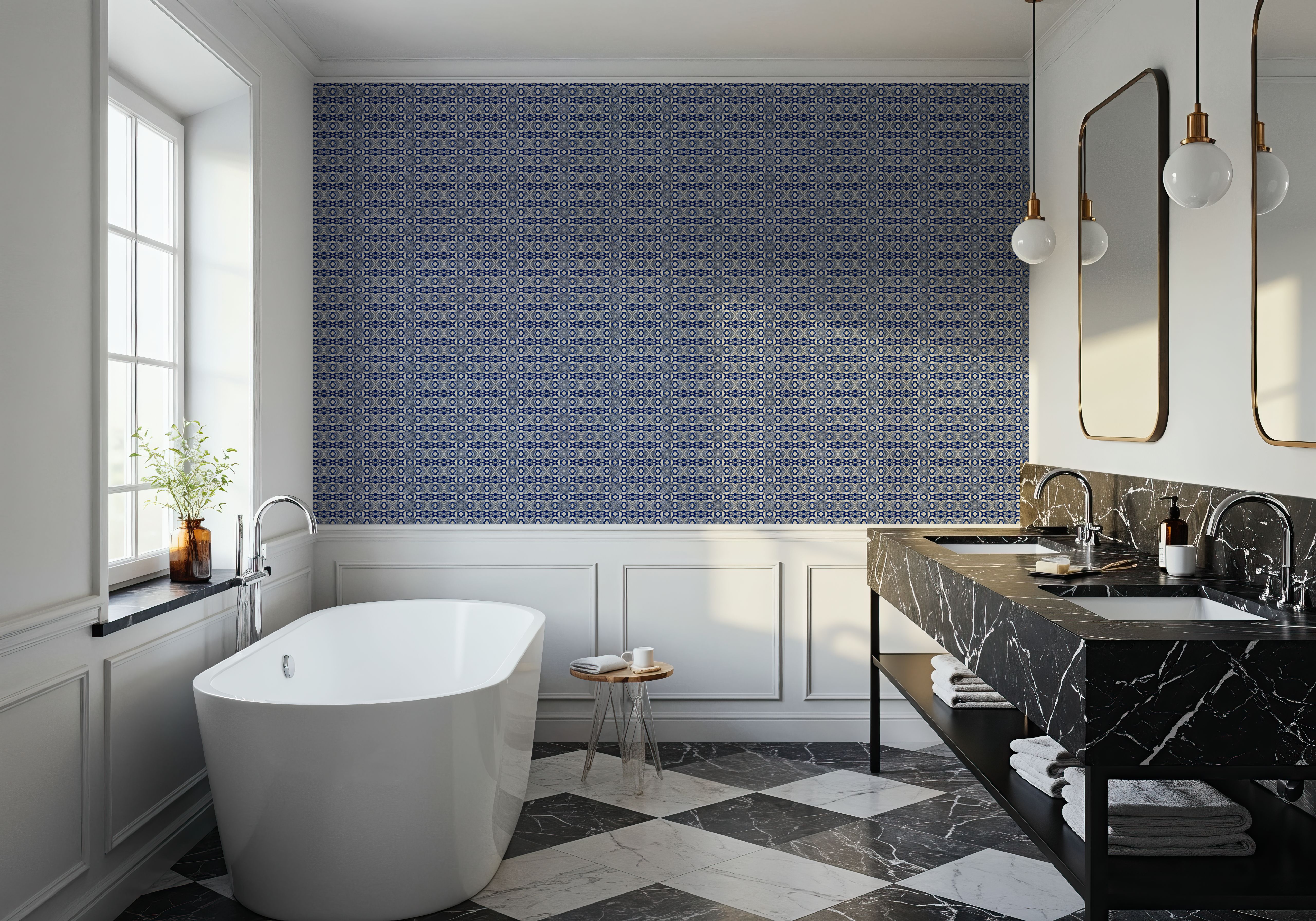 Nara Mirrored Flowers