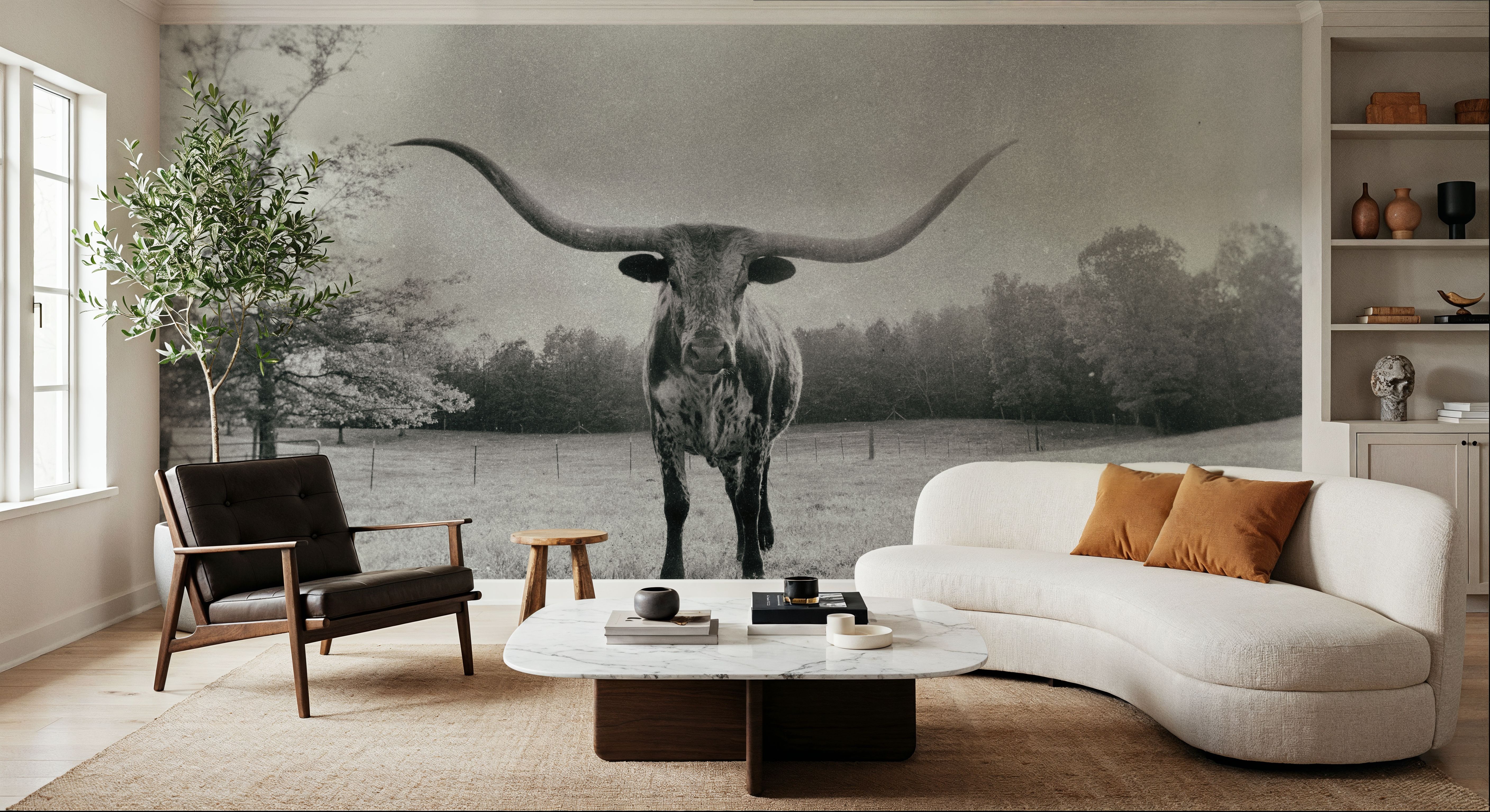 Longhorn Backlit Aged