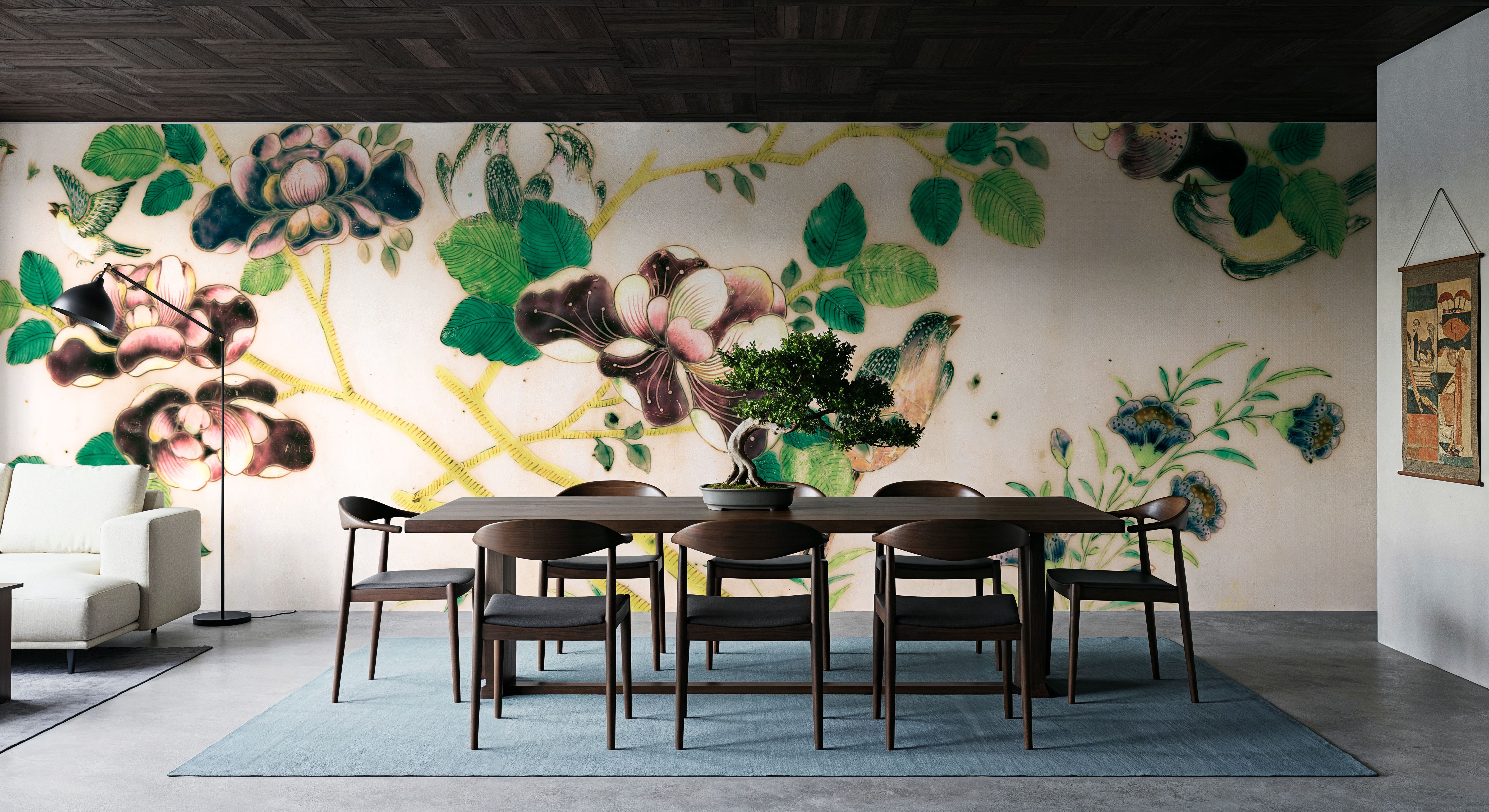 Antique Birds and Foliage