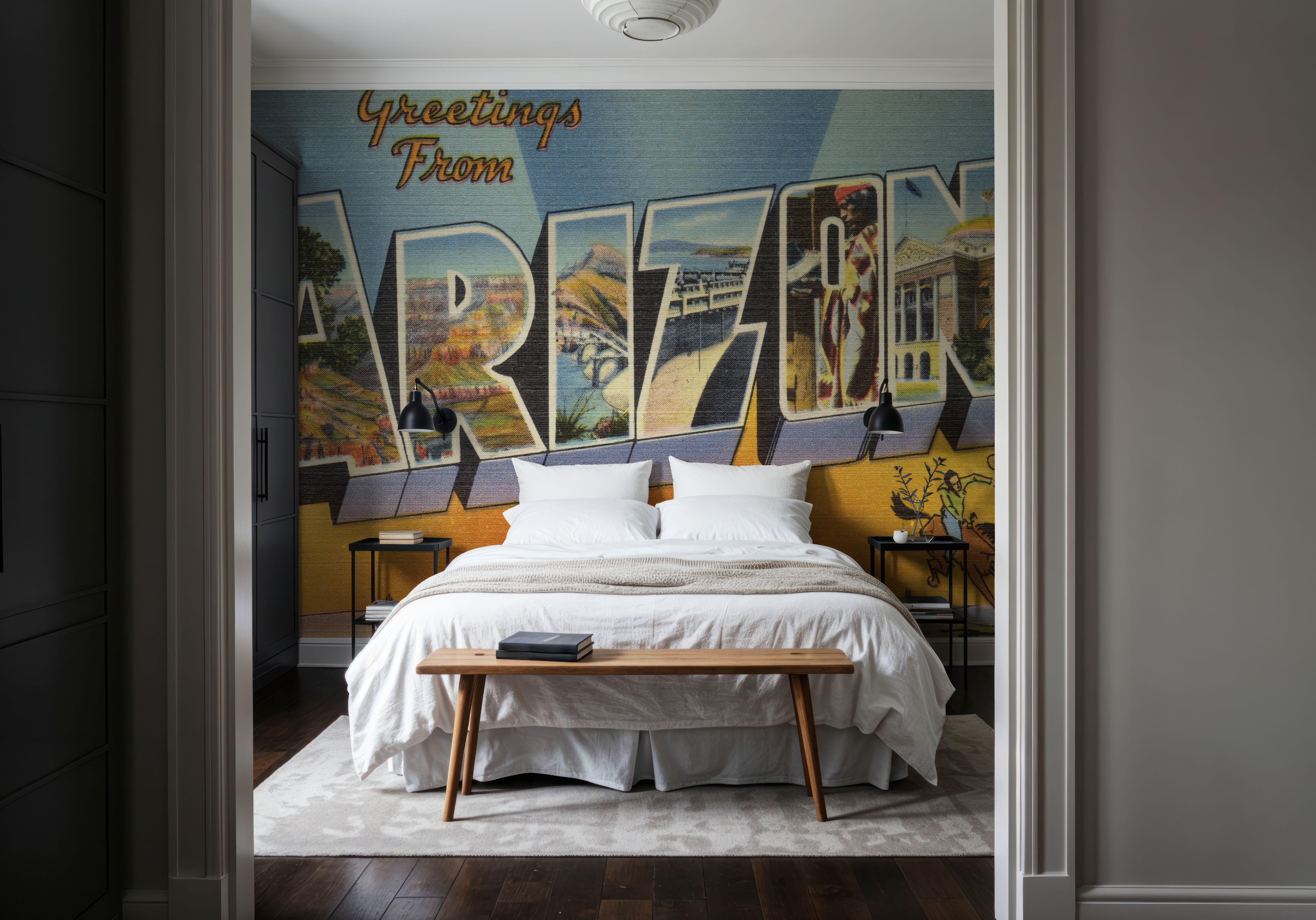 Greetings from Arizona - Screenprint Postcard