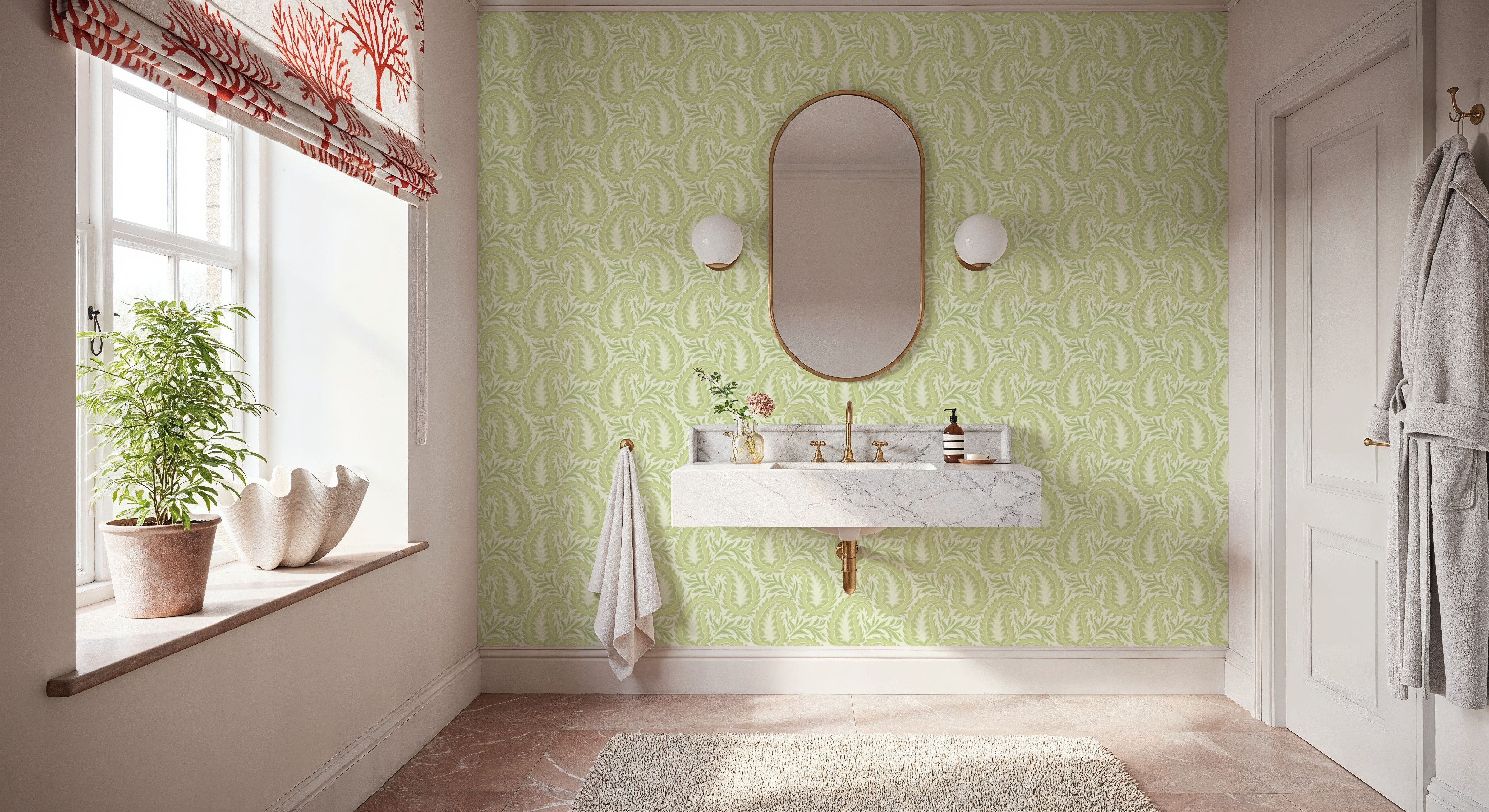 Botanical Paisley, Charteruse