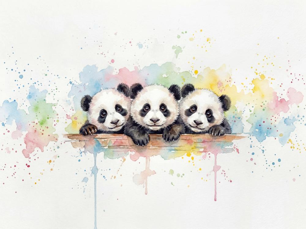 Panda - Cute Baby Animals Series