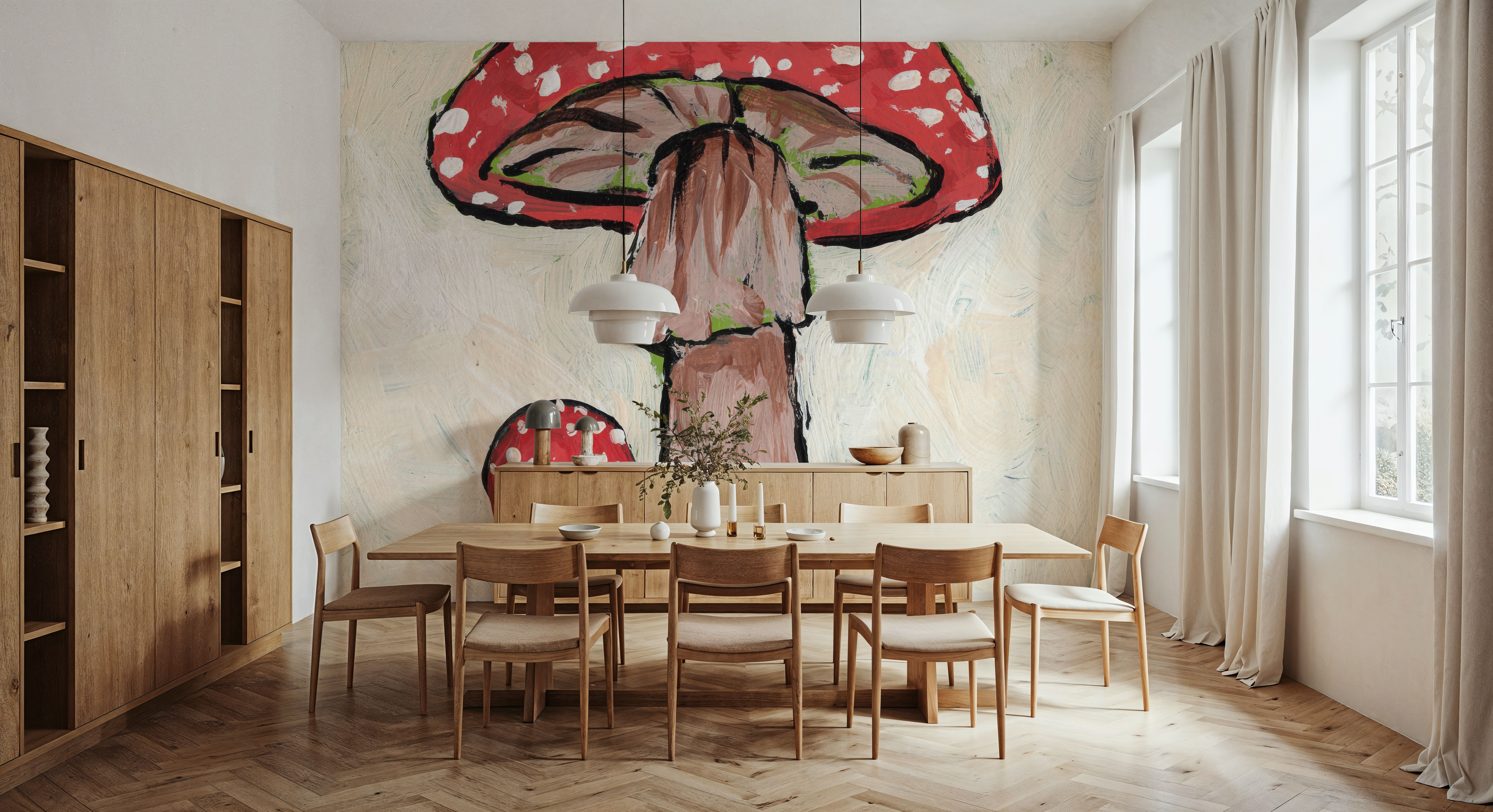 Mushroom I, Tapéta