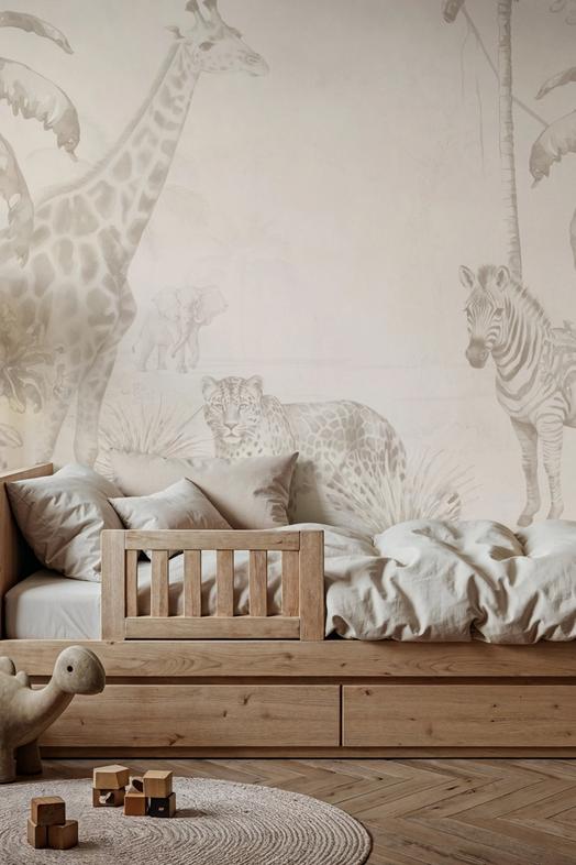 Whimsical Wildlife Gray