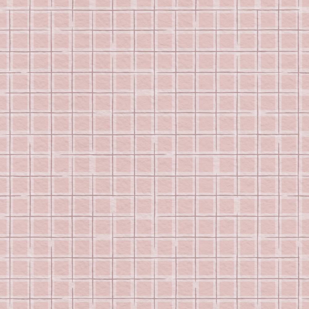 Weathered Checks, Dusty Rose