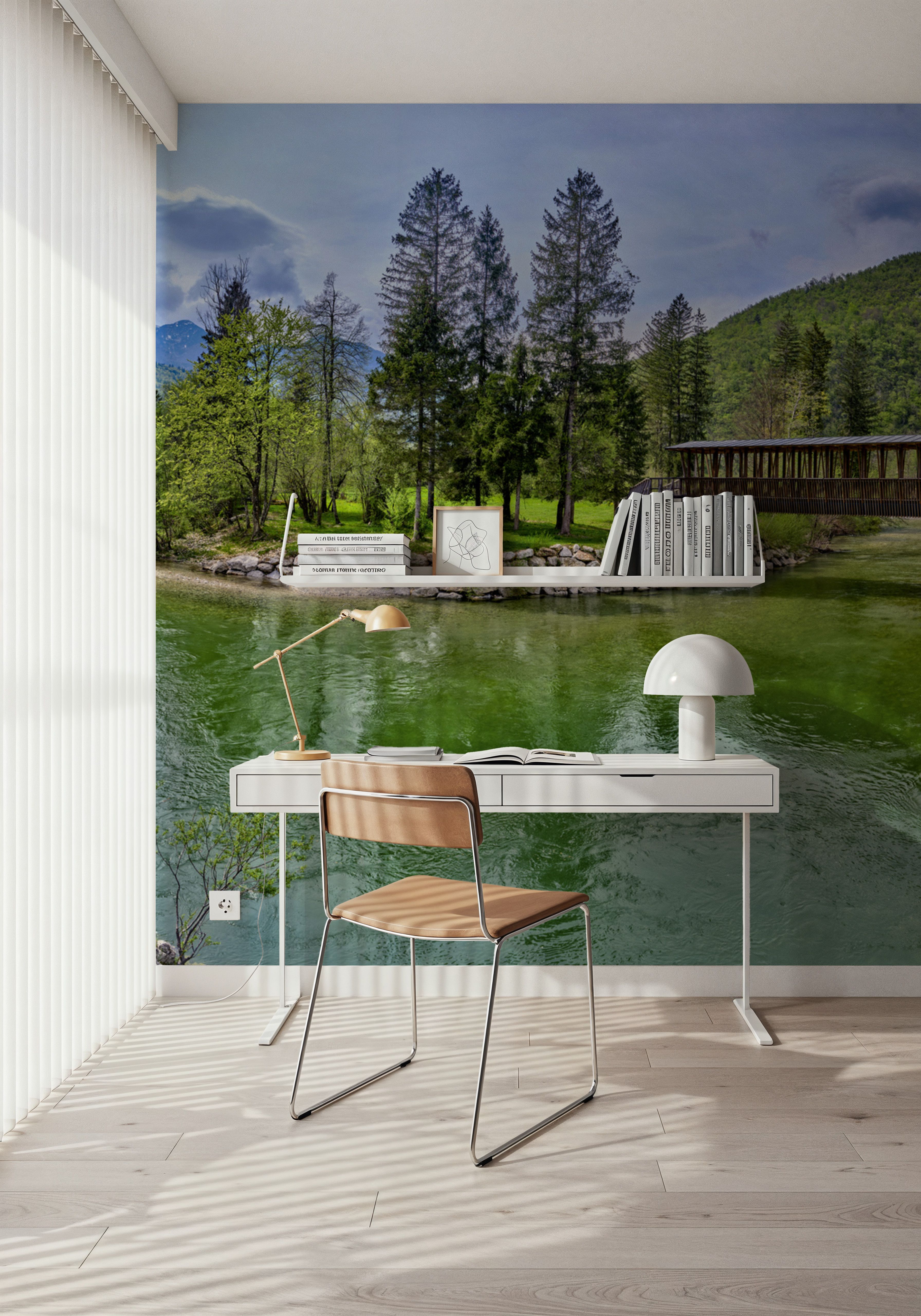 Mountain Bridge Serenity