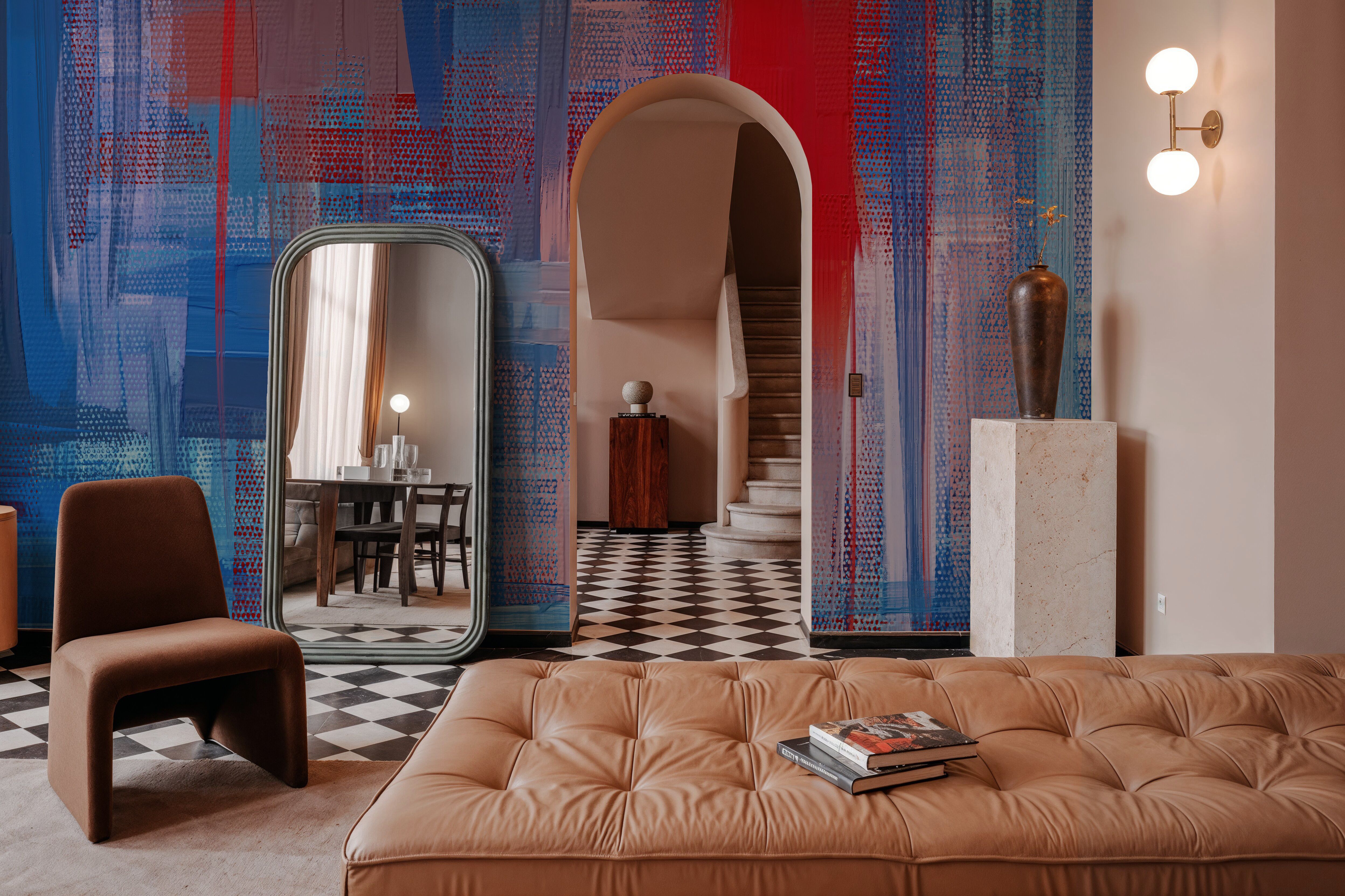 Sense Of The City, Blue And Red