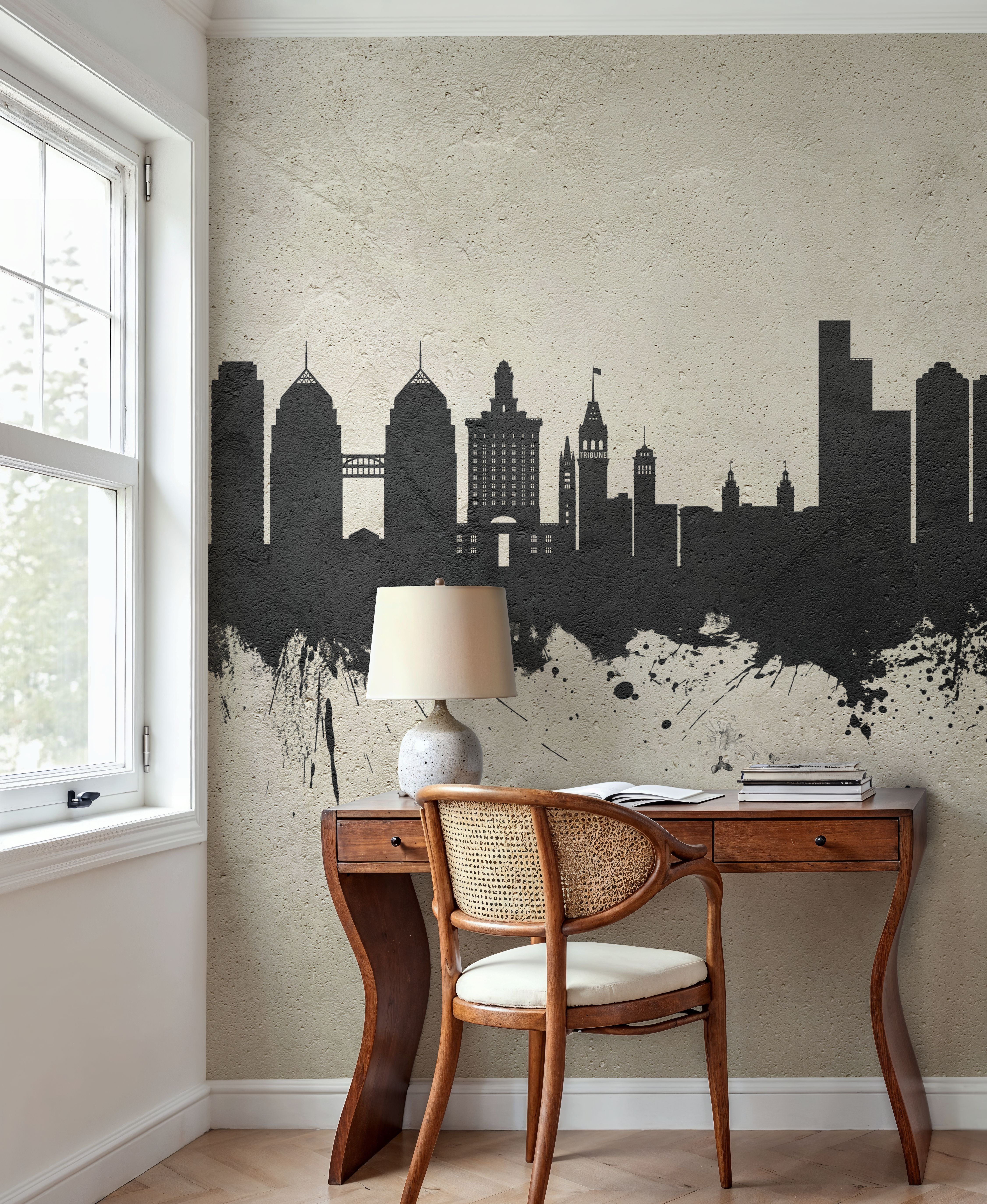 Oakland California Skyline Concrete