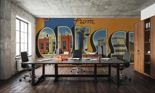 Greetings from Odessa - Screenprint Postcard