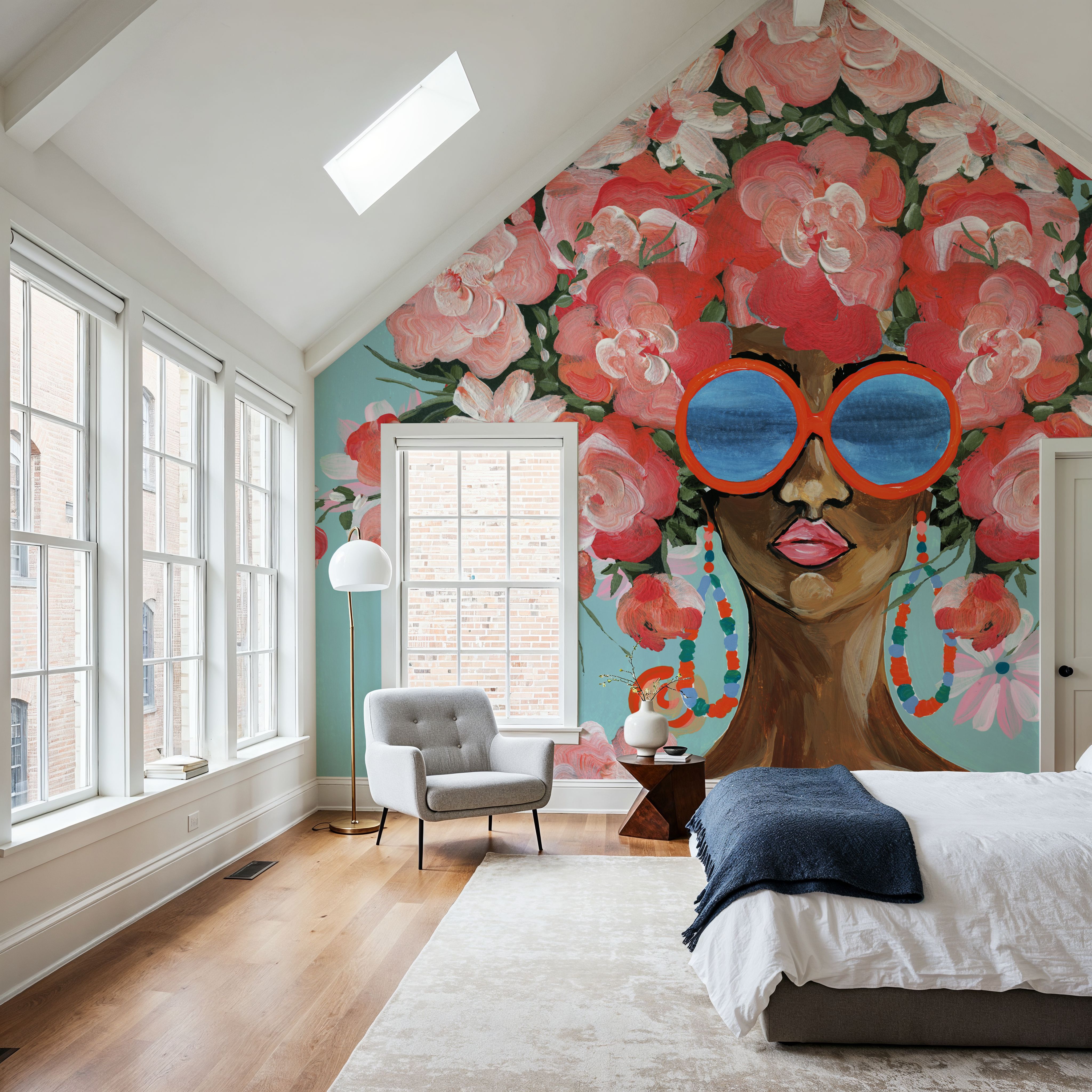 Sunning in Florals I