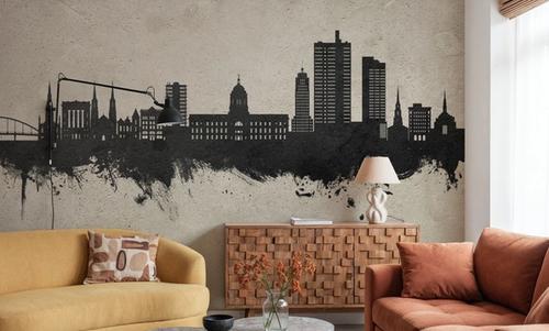 Fort Wayne Indiana Skyline Concrete