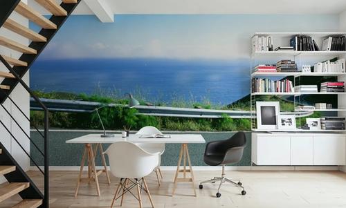 Coastal Highway Journey Blue