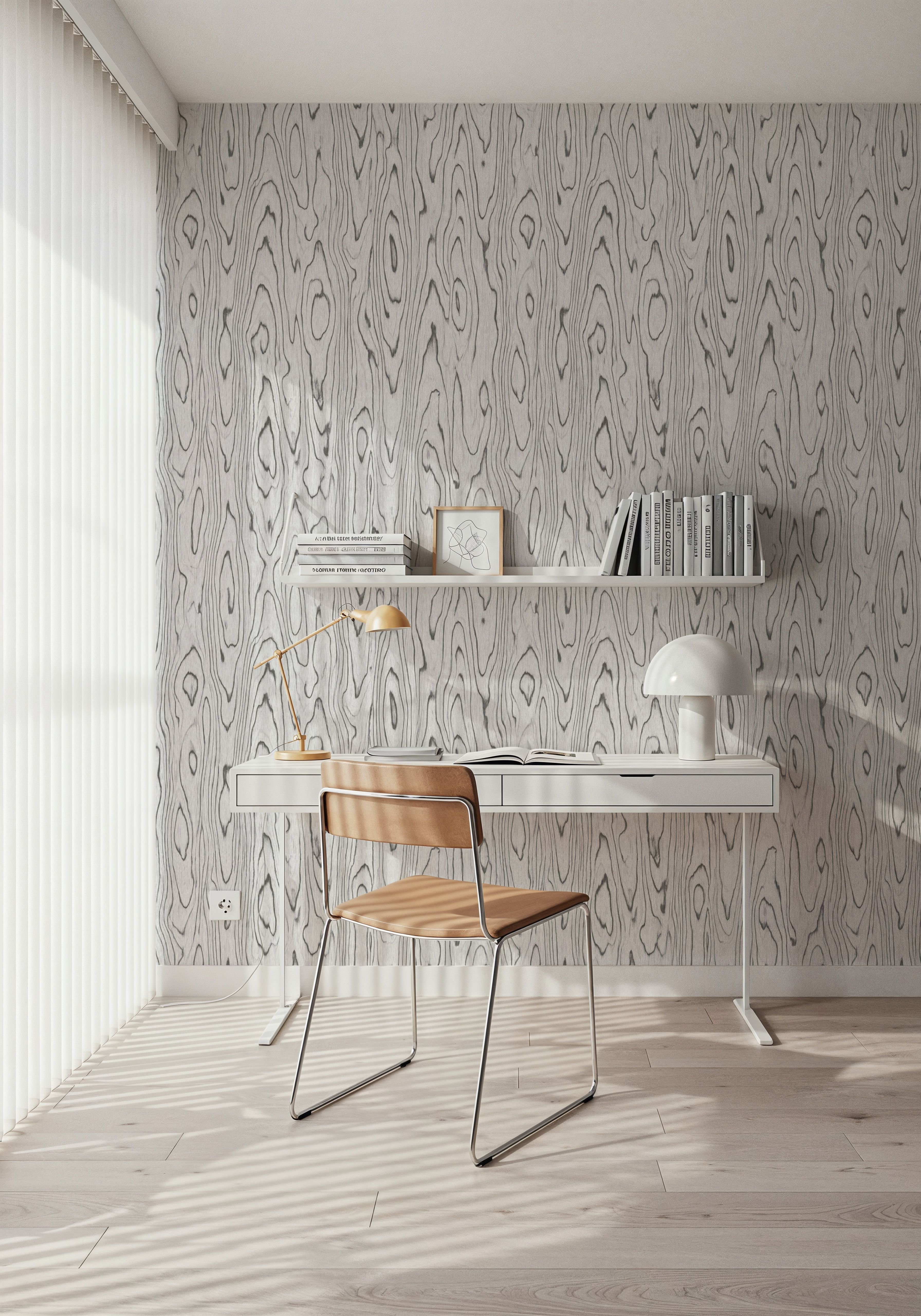 Conoid Grain, Ivory Black