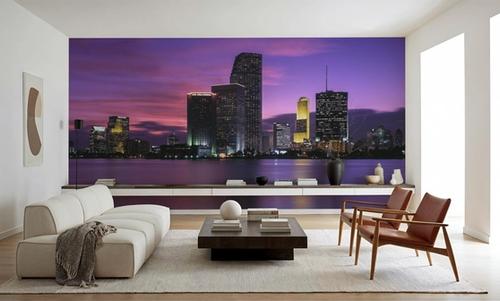 Sunset Pink Twilight Metropolis