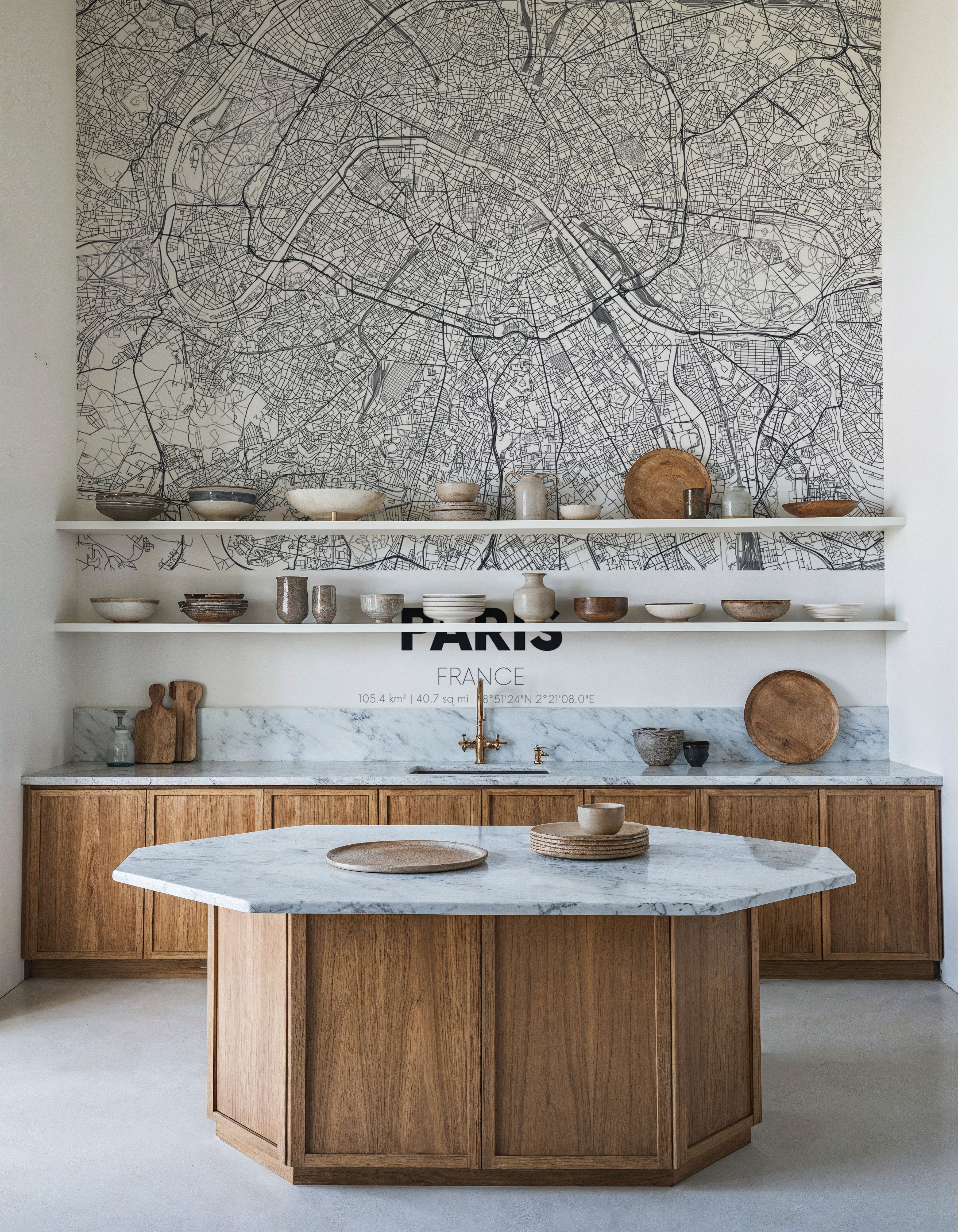 Map of Paris