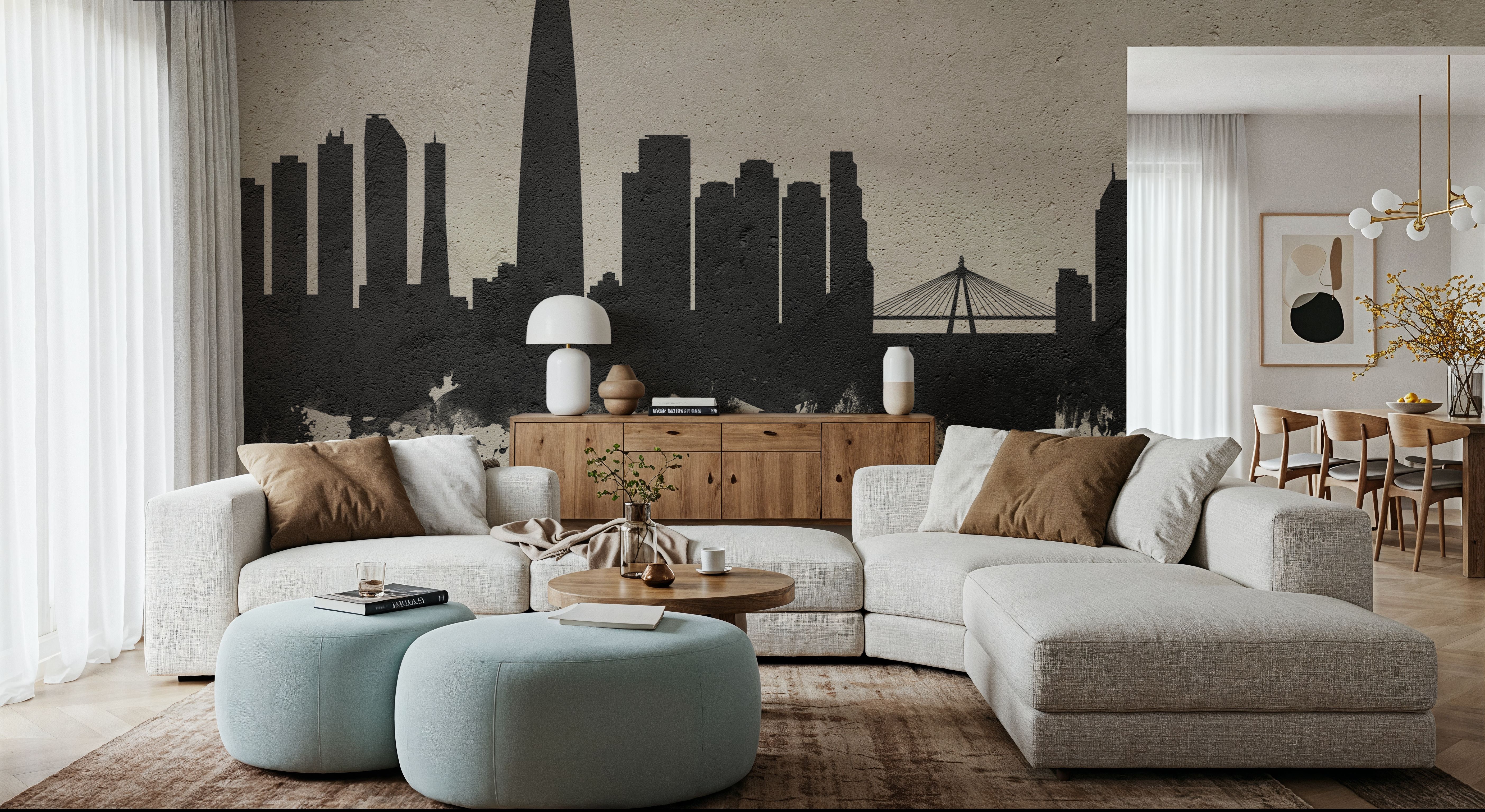 Seoul Skyline Concrete