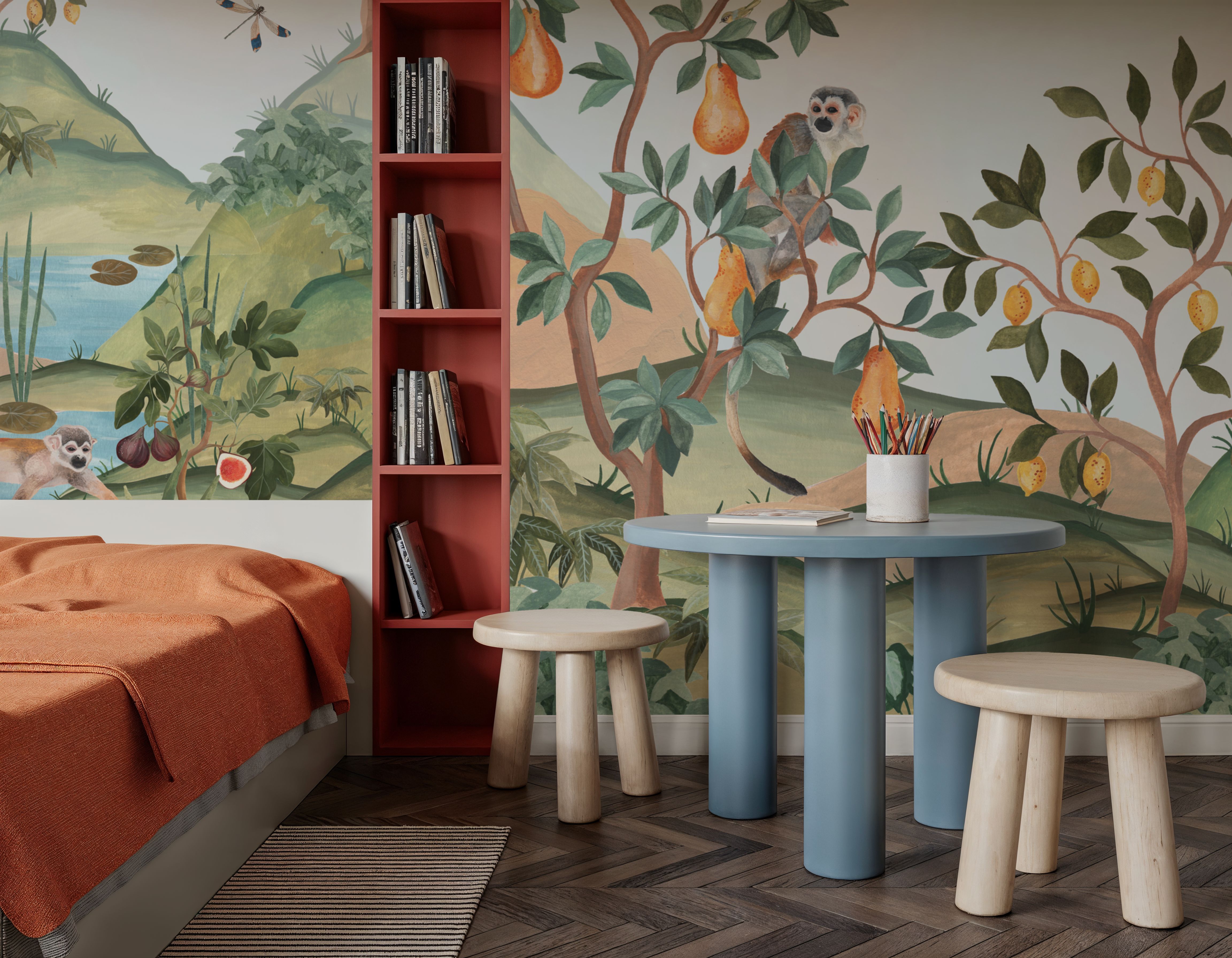 Orchard Reverie, Sky Blue