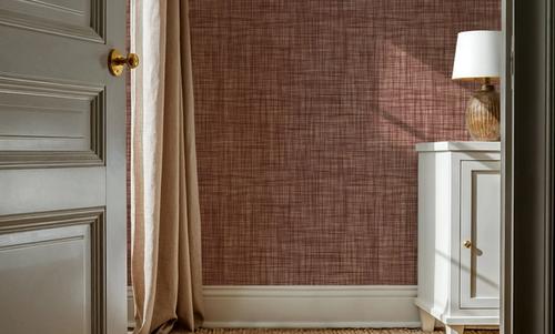 Mottled Linen Effect, Wine