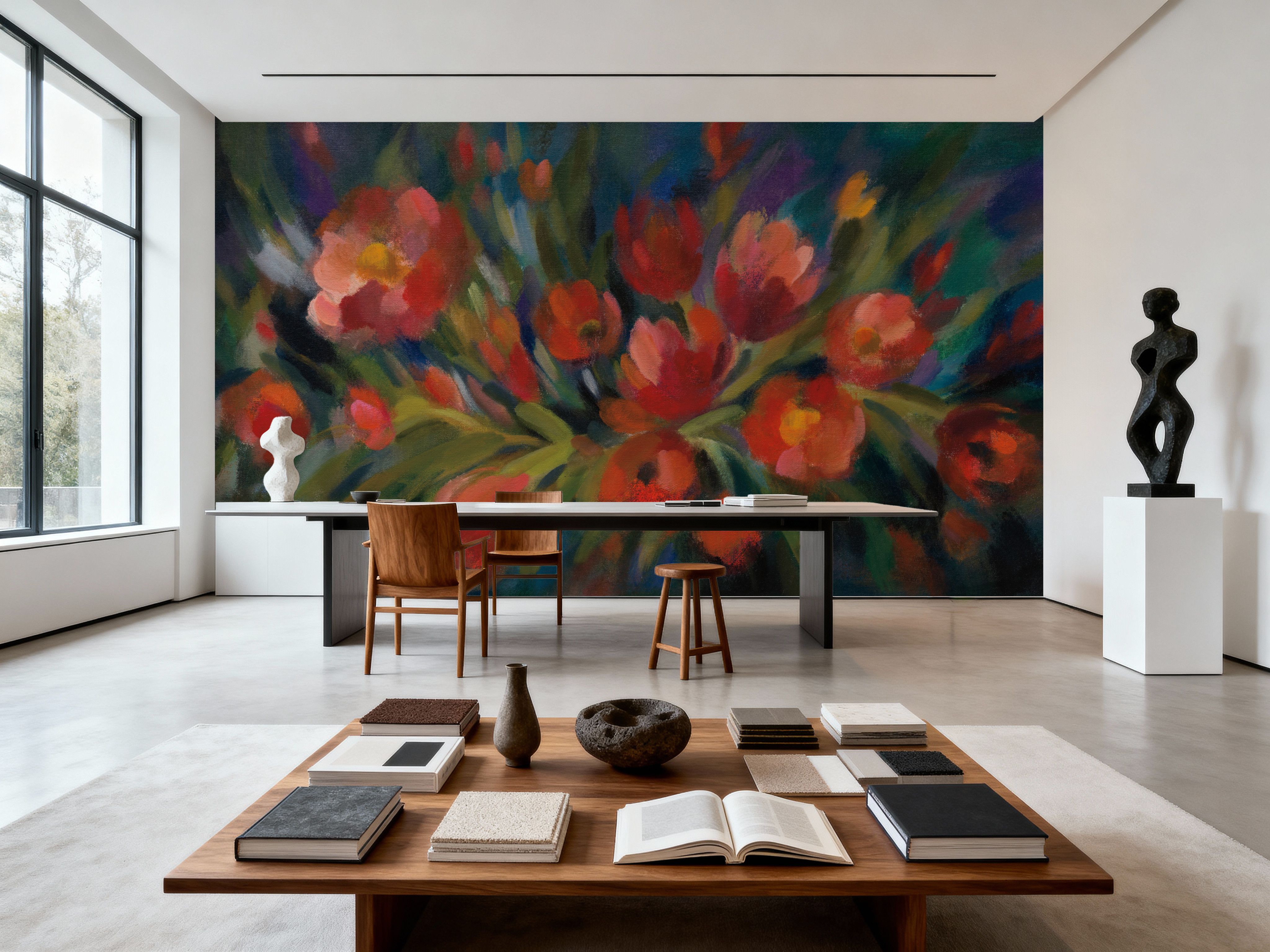 Color Burst, Tapet