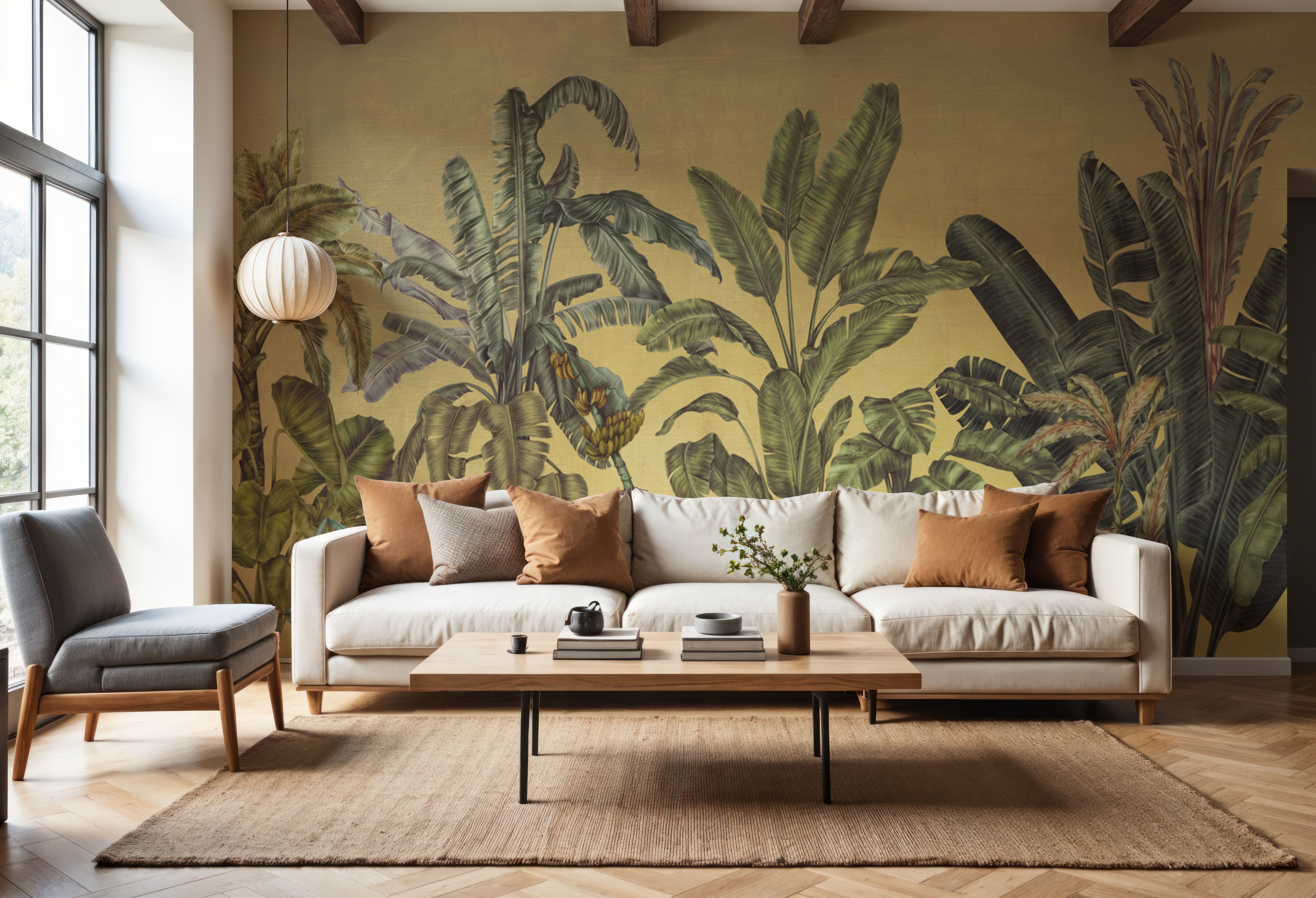 Madagascar Foliage, Yellow