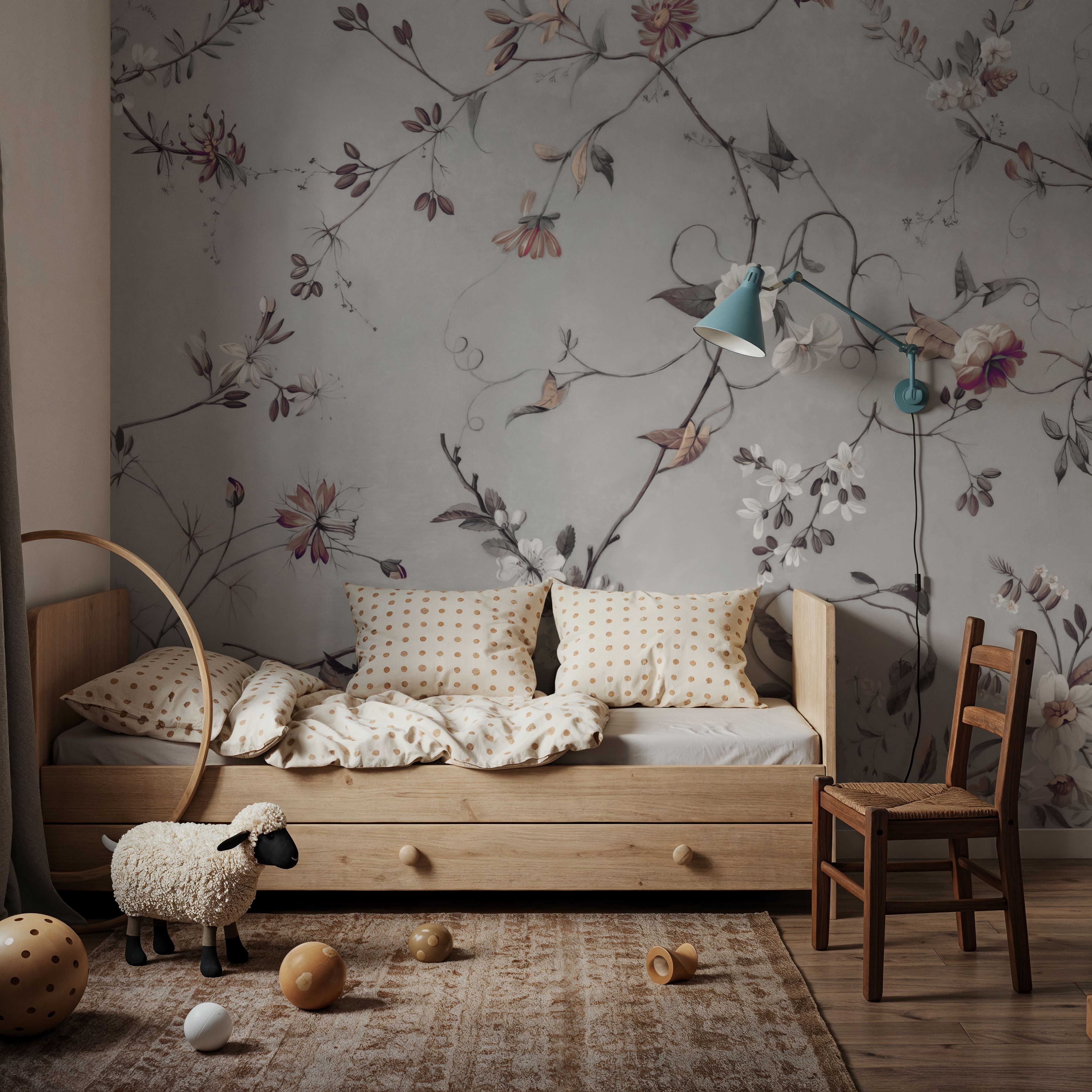 Floral Heaven, Beige