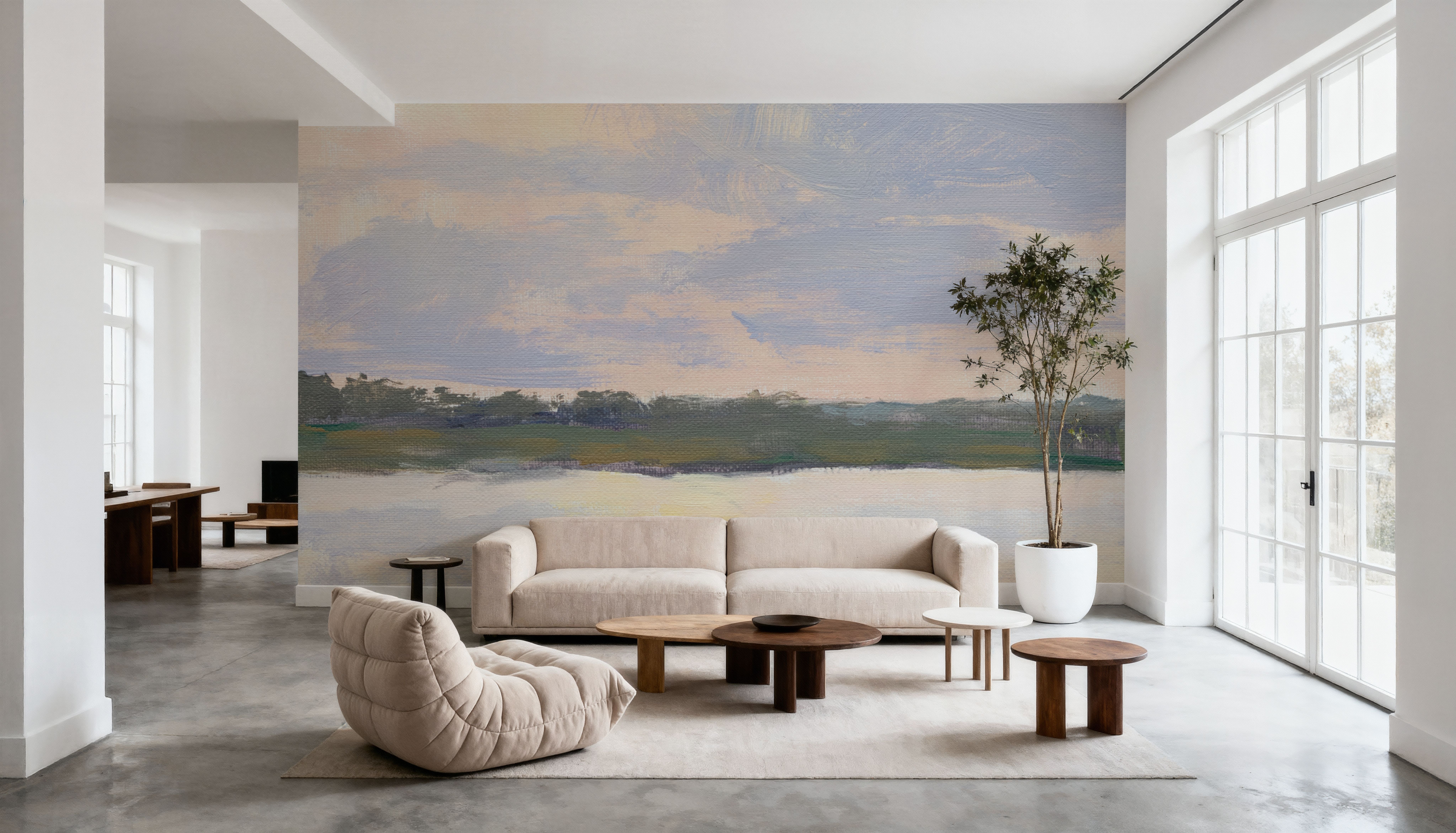 Peace Sunrise on the Water, Wallpaper