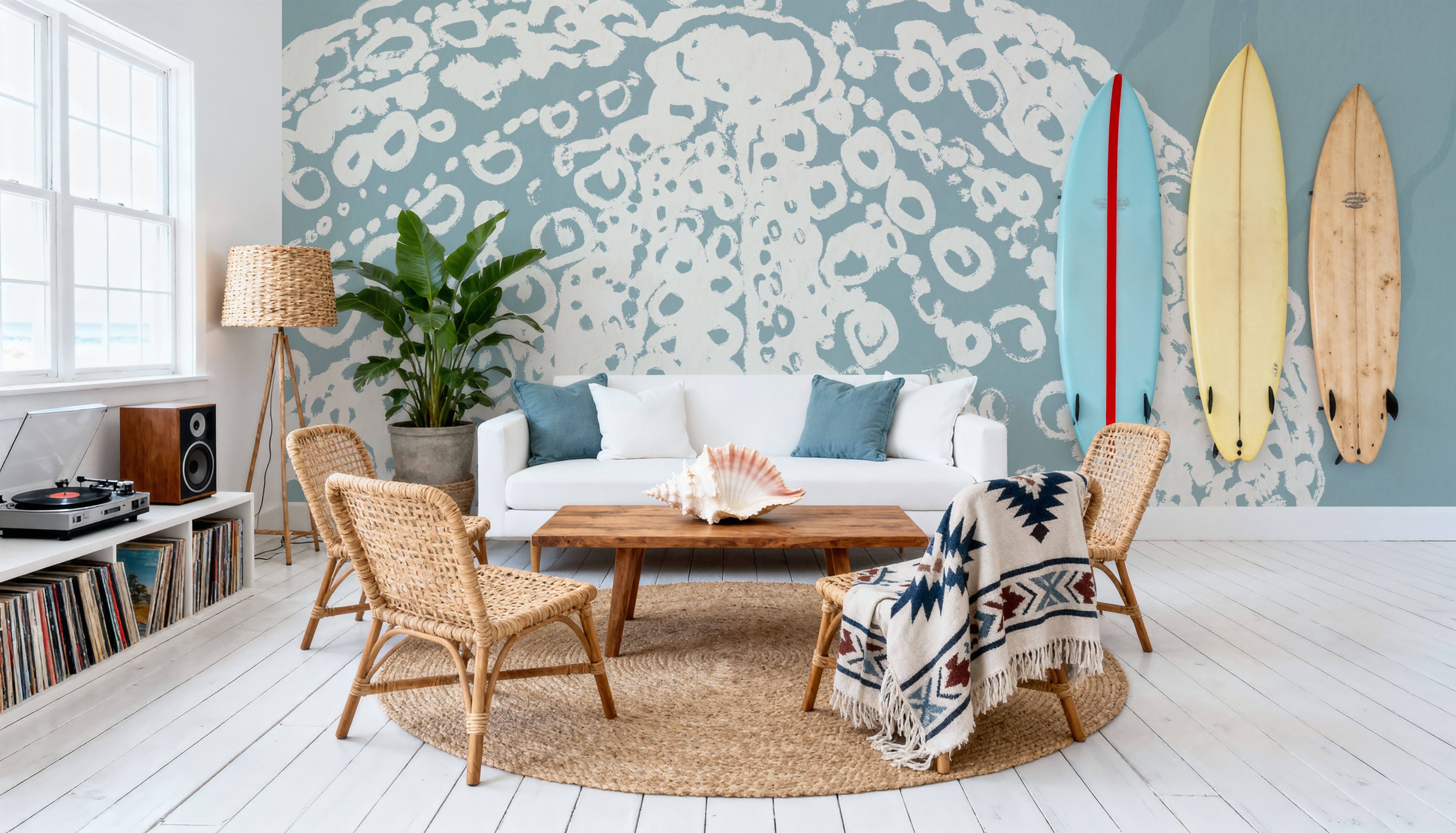 Seaside Style, Wallpaper