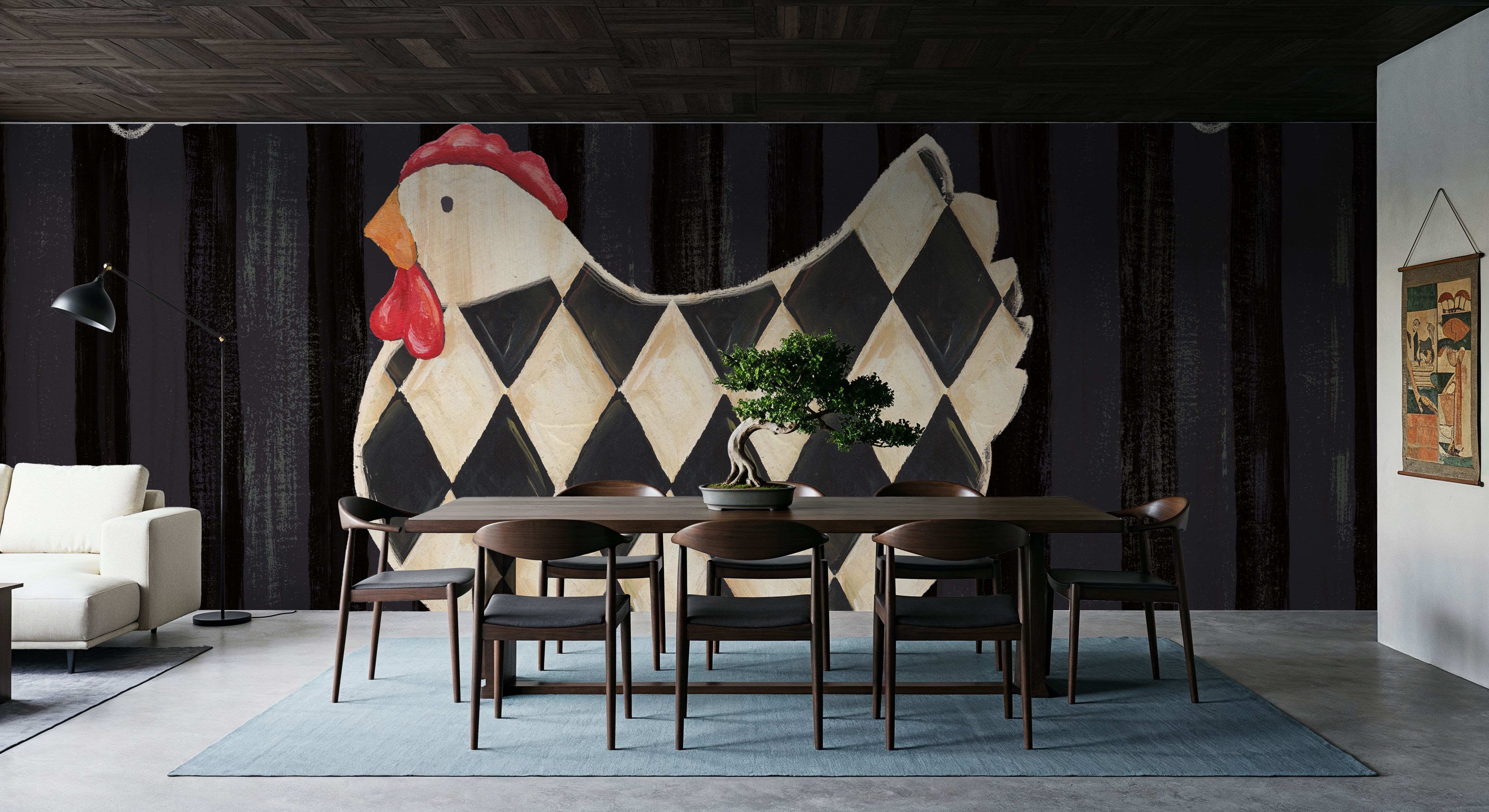 Casual Country Square II, Tapet