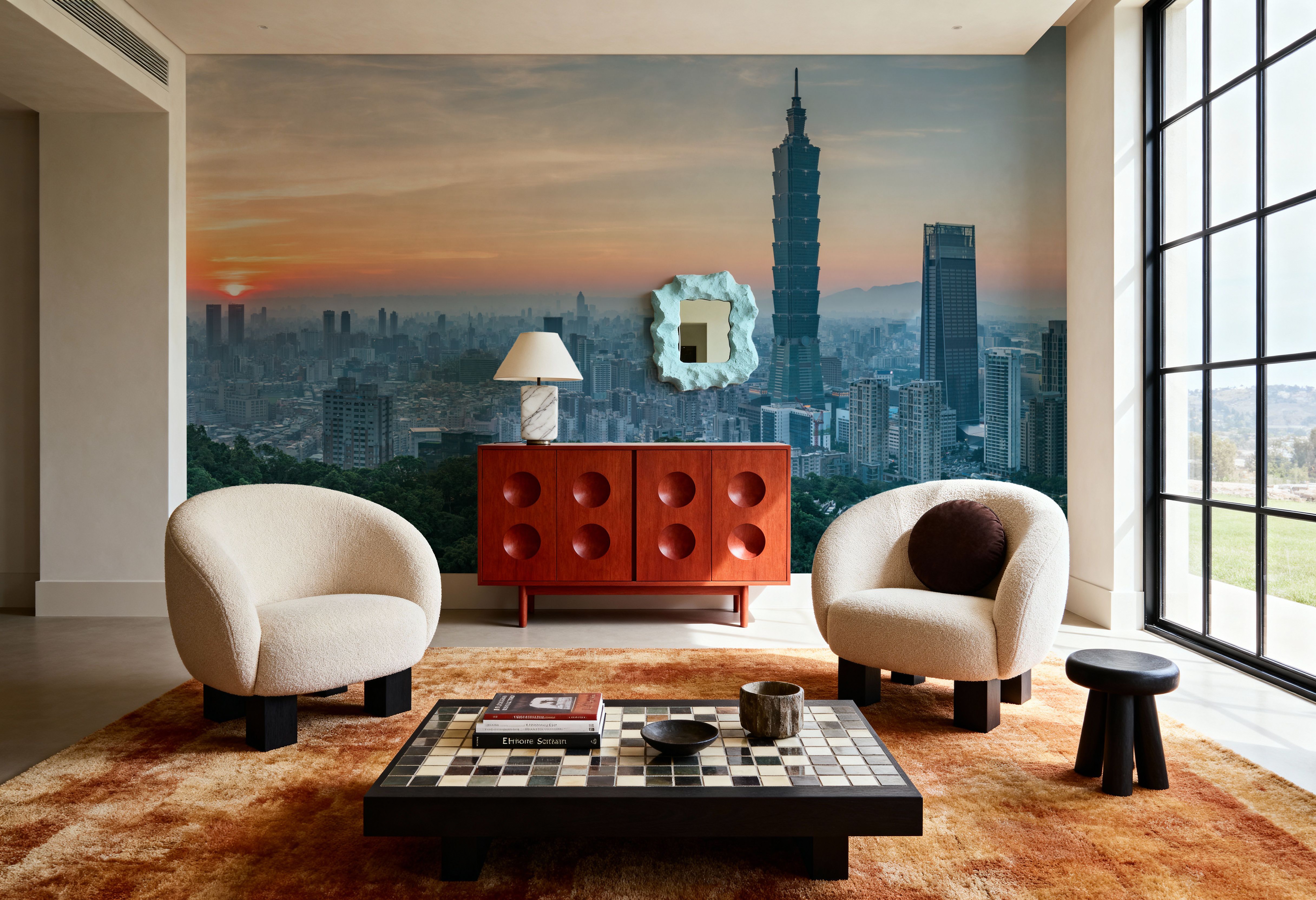 Taipei Sunset II, Wallpaper