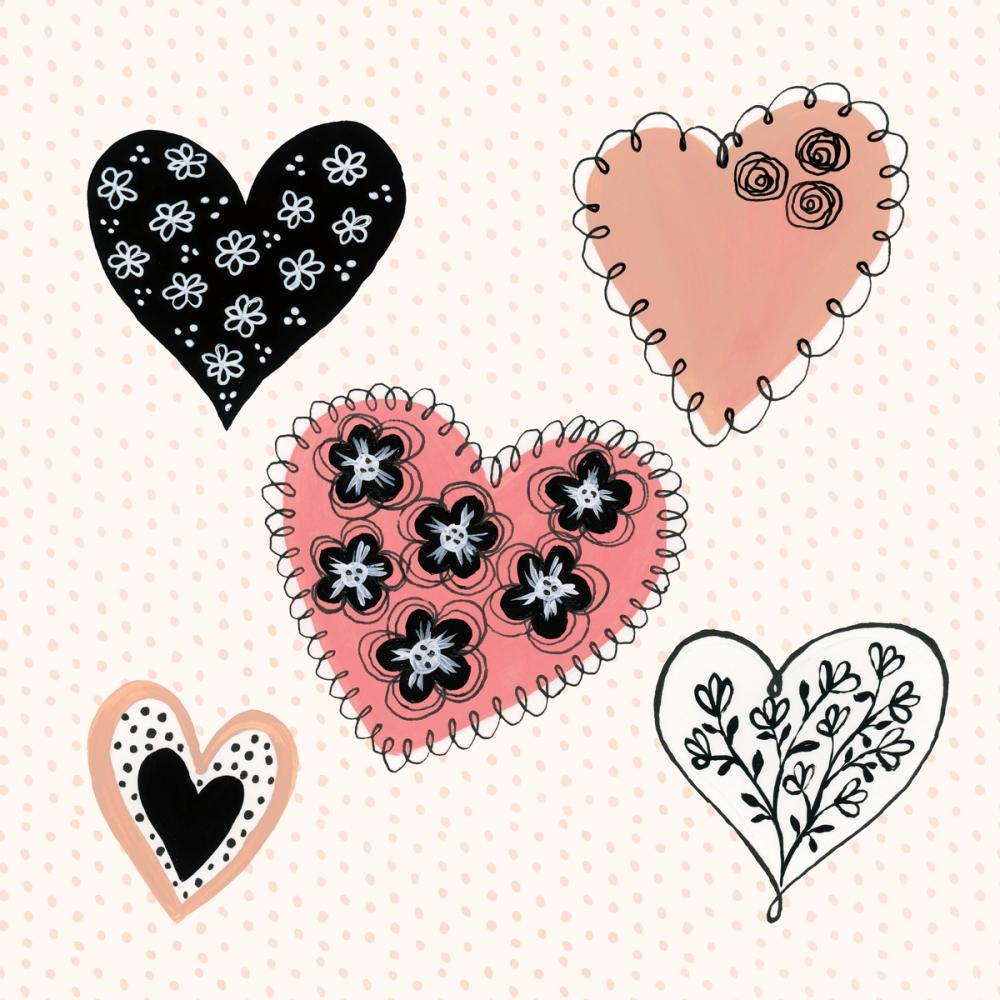 Floral Hearts