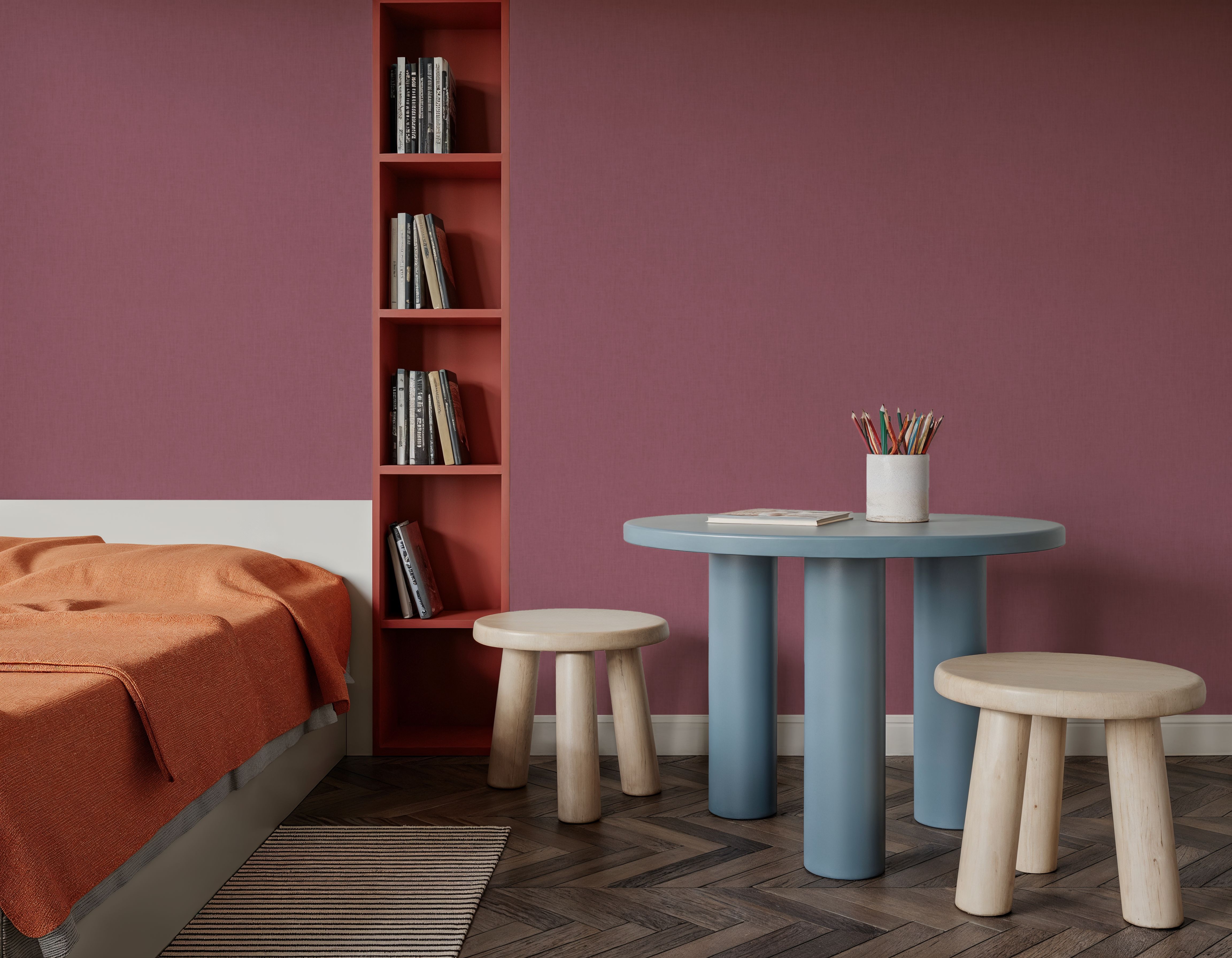 Linen Mist Bright Collection, Raspberry Smoothie