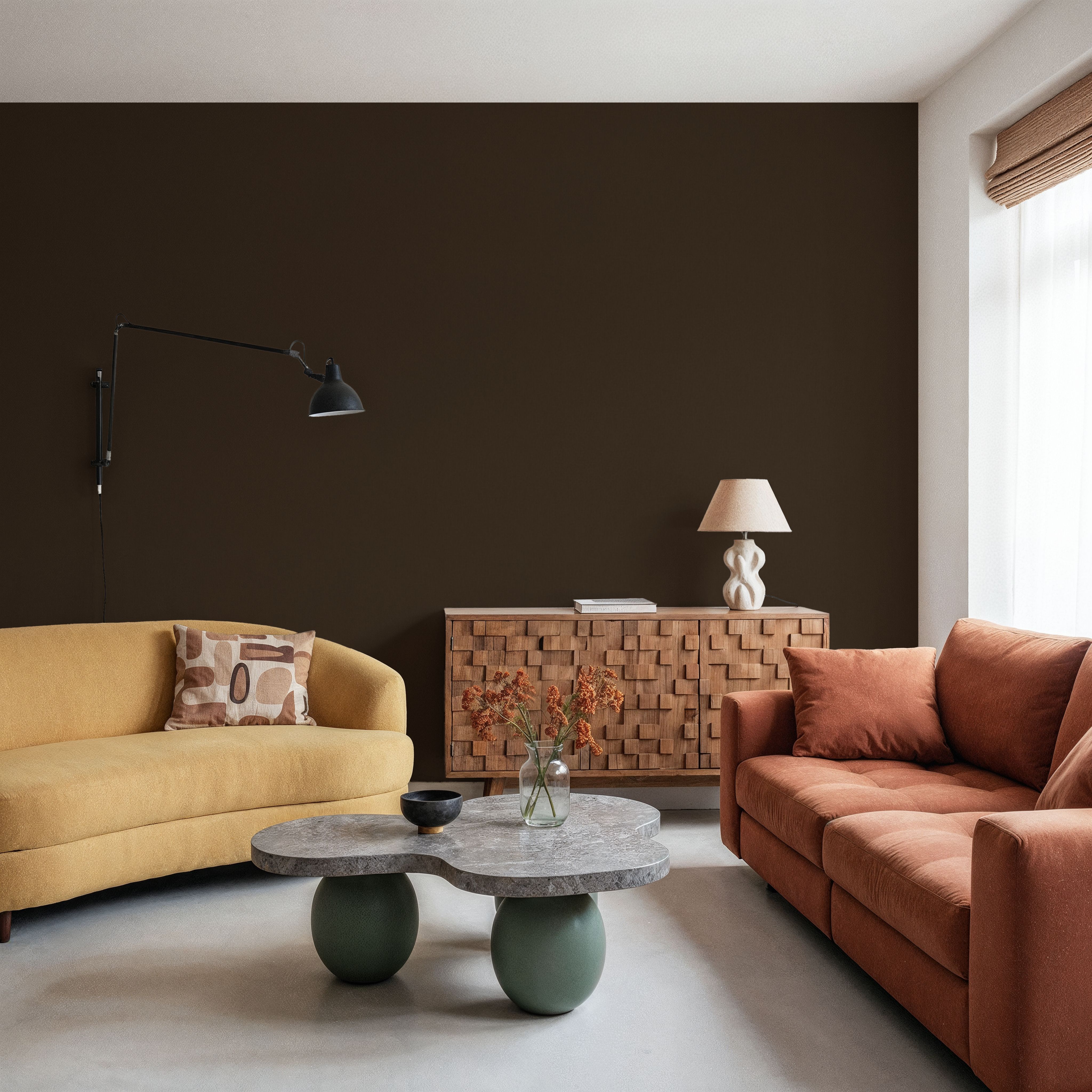 Linen Mist Murky Collection, Coffee