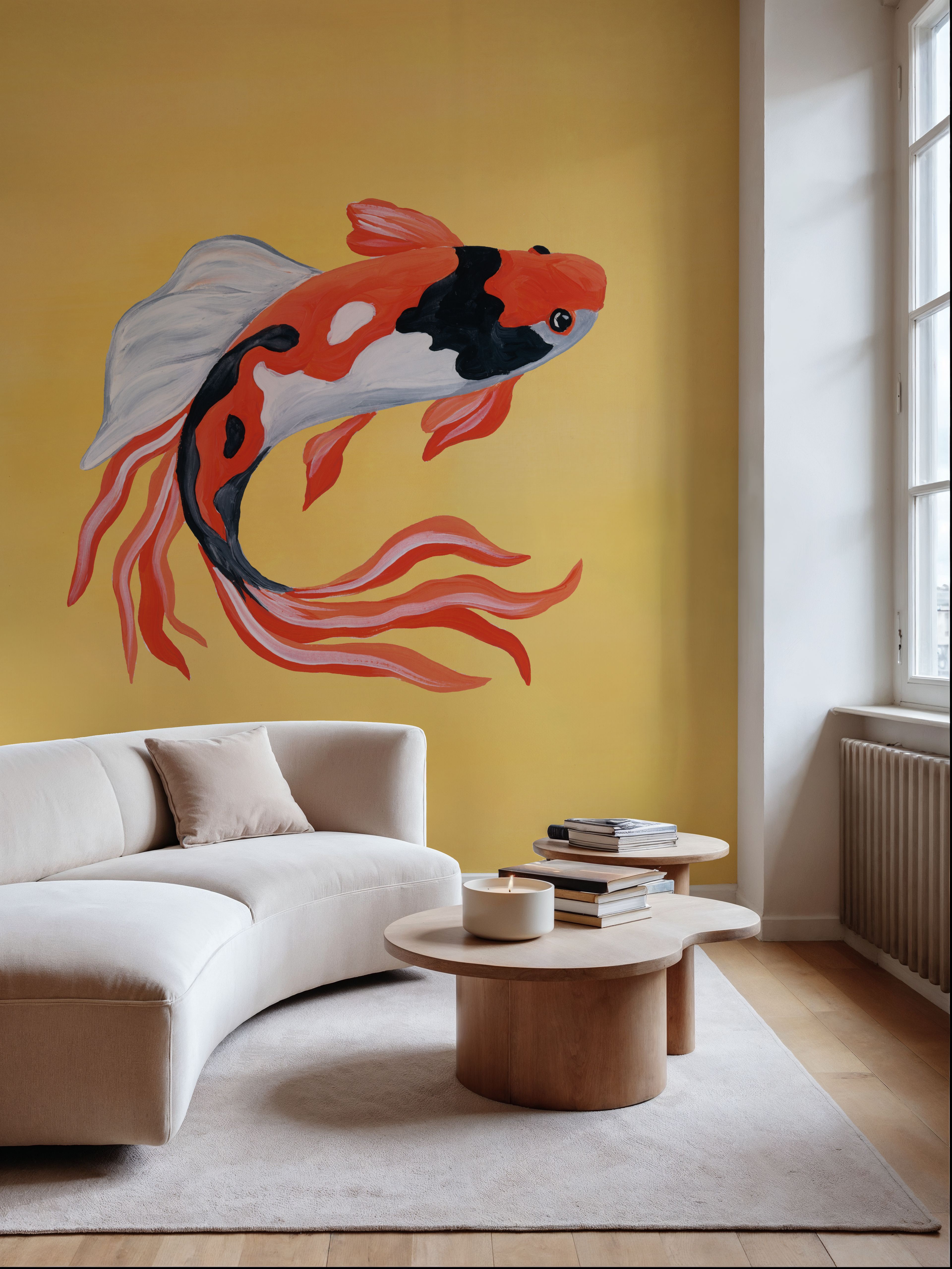 Colorful Koi I