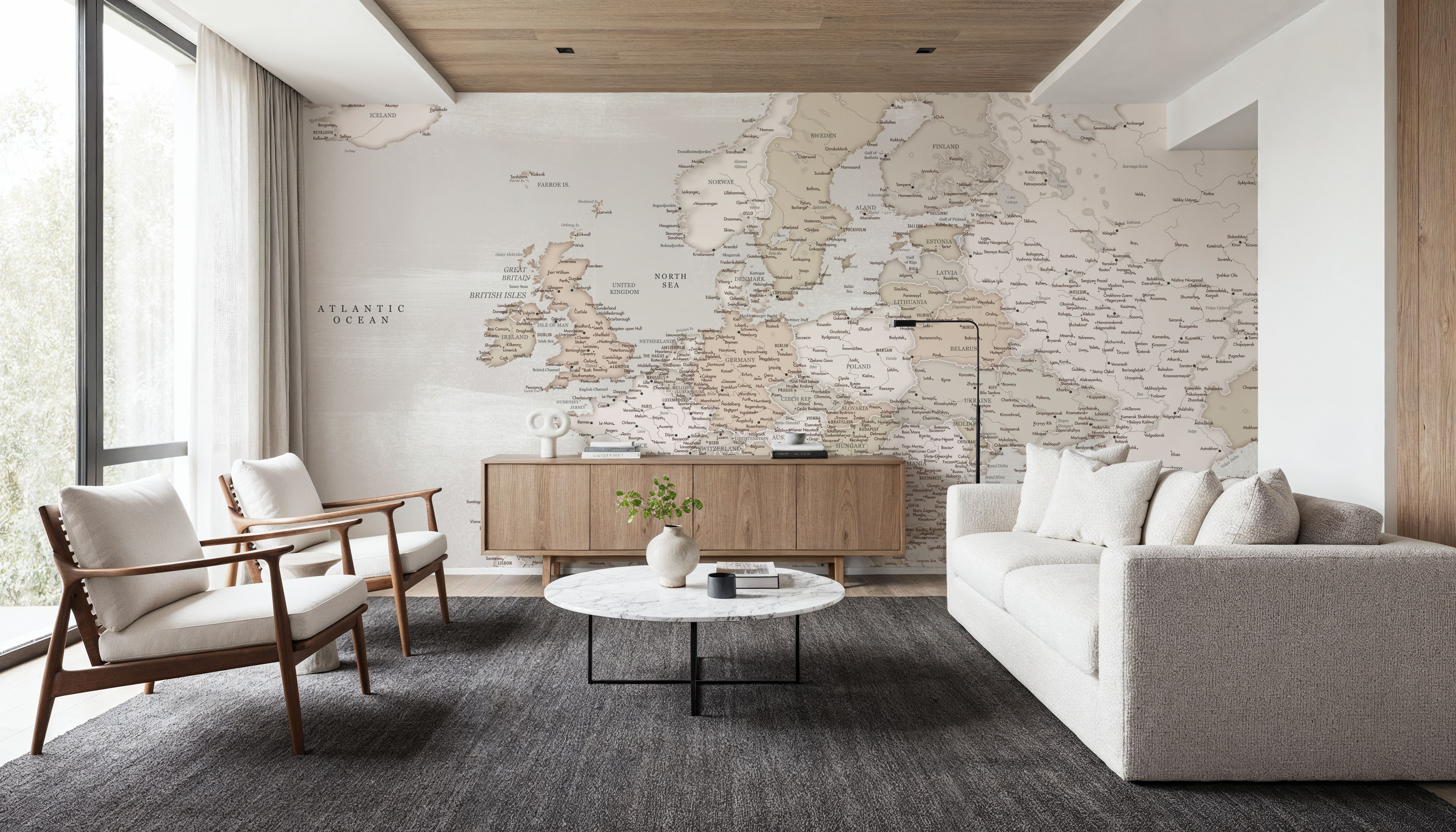 Europe Map Detailed - Lucille