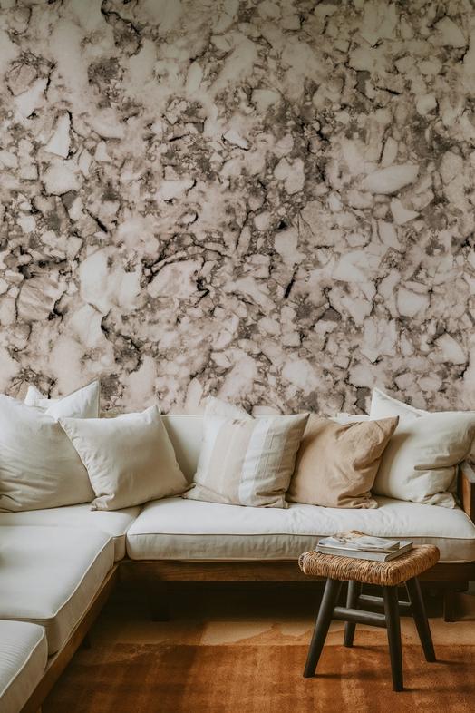 Statement Marble, Beige