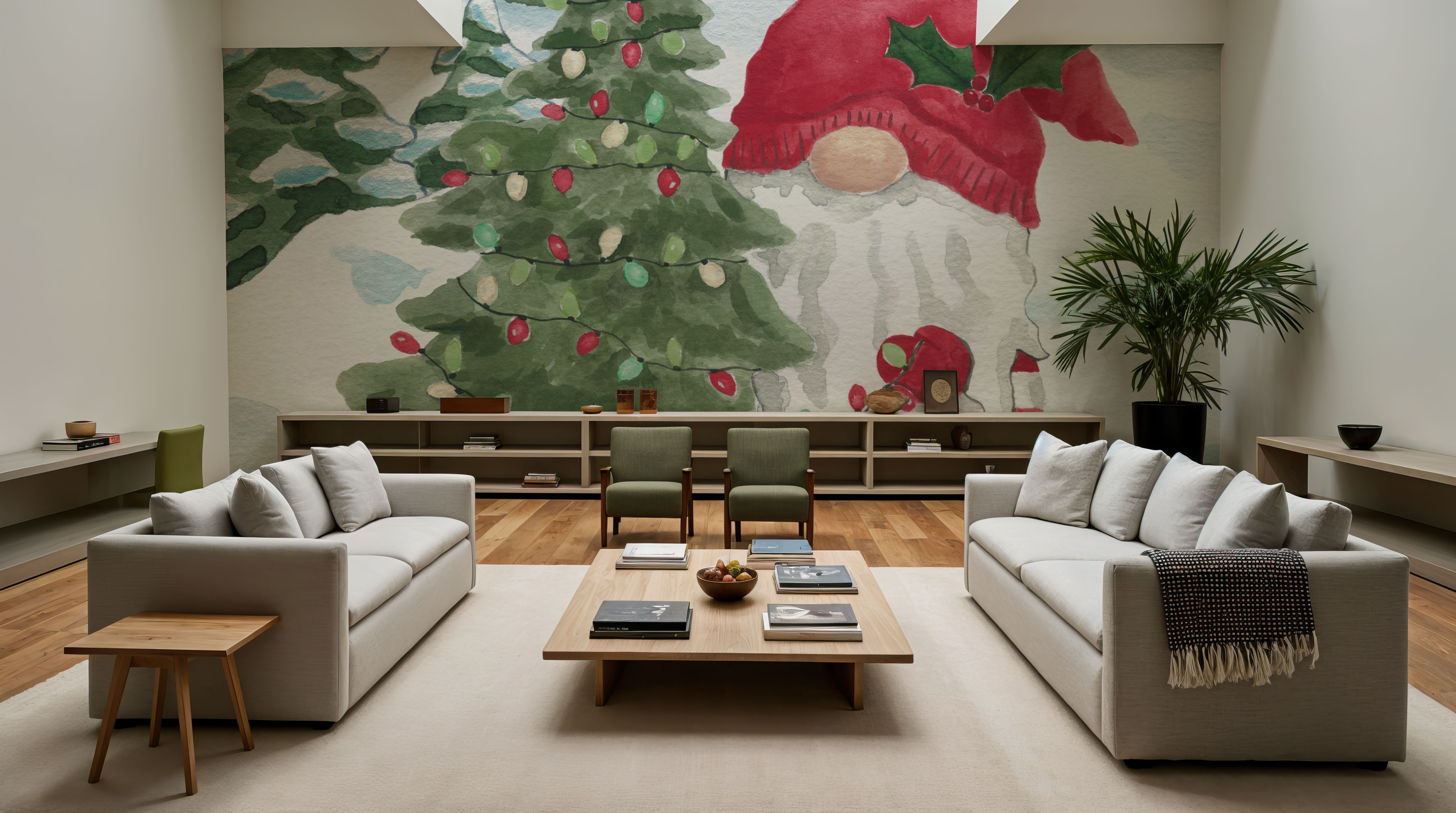 Holiday Cheer Gnomes I, Wallpaper