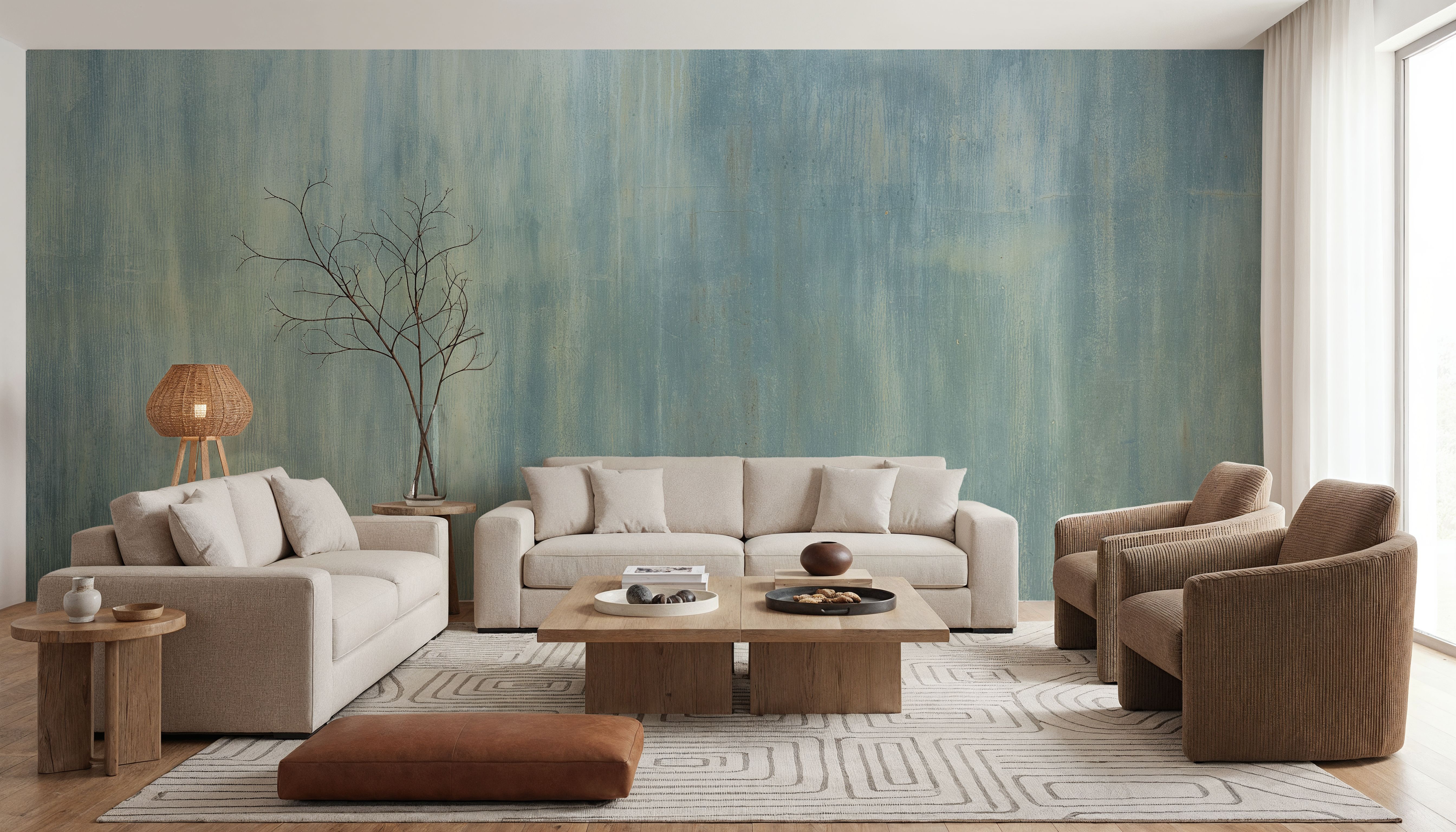 Concrete Surface, Teal