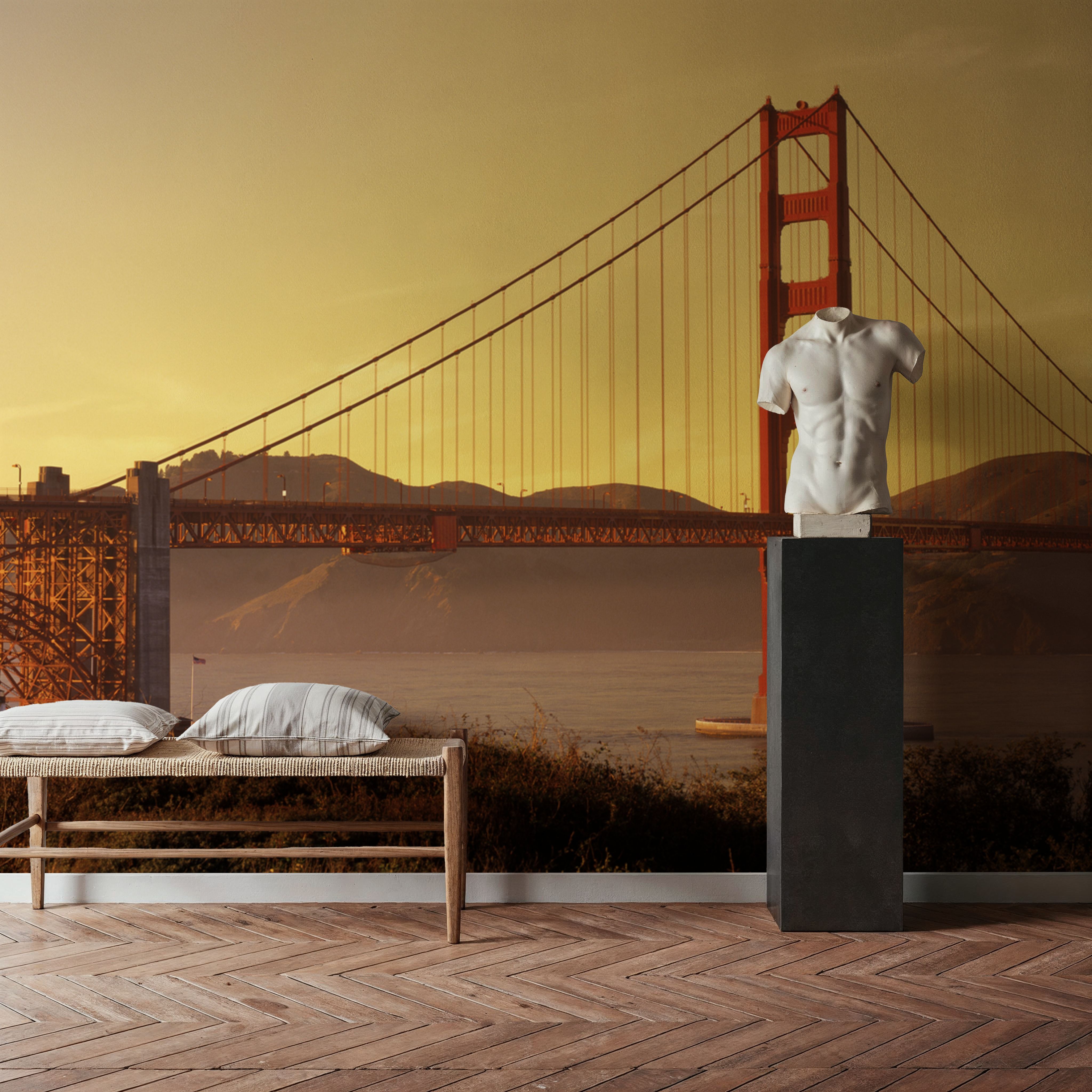 Crimson Bridge Twilight Yellow