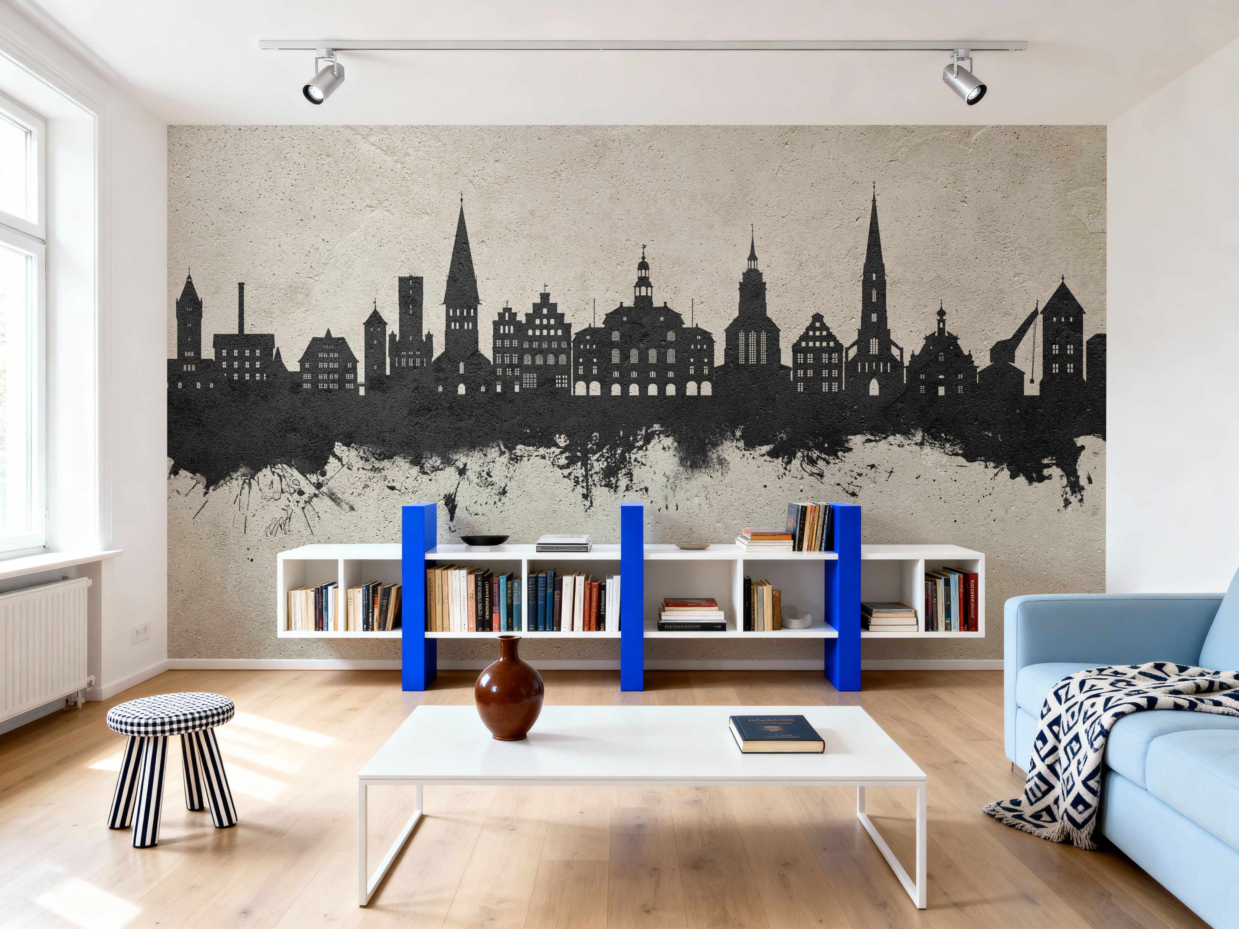 Lüneburg Germany Skyline Concrete