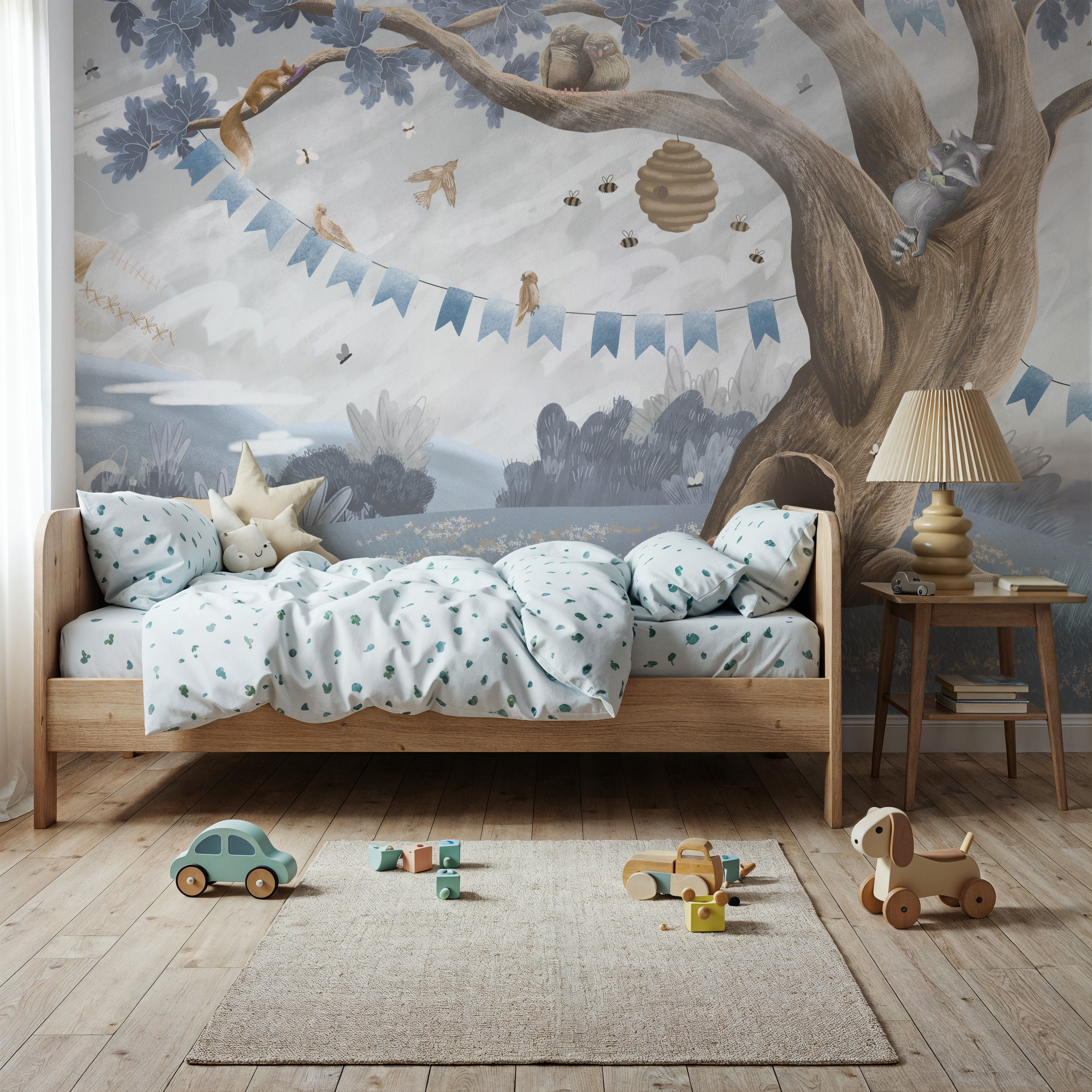 Oak Hill Slumber, Sky Blue