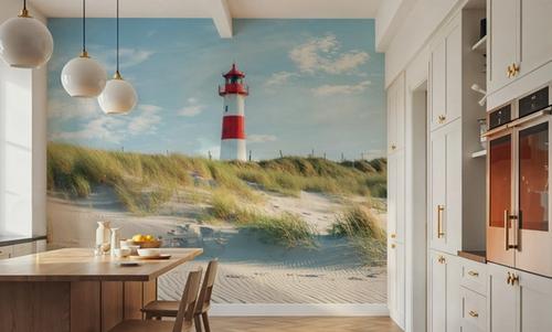 Lighthouse List-Ost on the Island of Sylt